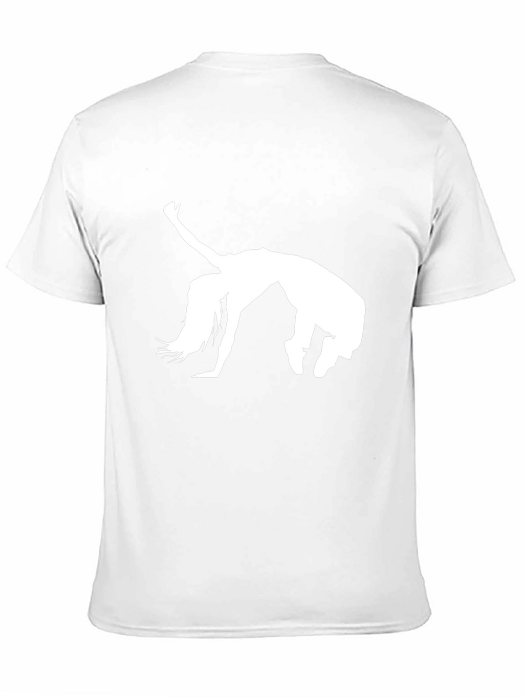 Dancer Silhouette Graphic Tee - Black