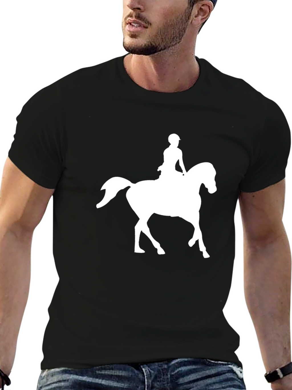 Equestrian Horseback Riding Graphic Tee