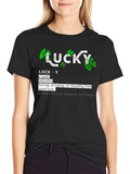Lucky Definition Graphic T-Shirt - St. Patricks Day Tee