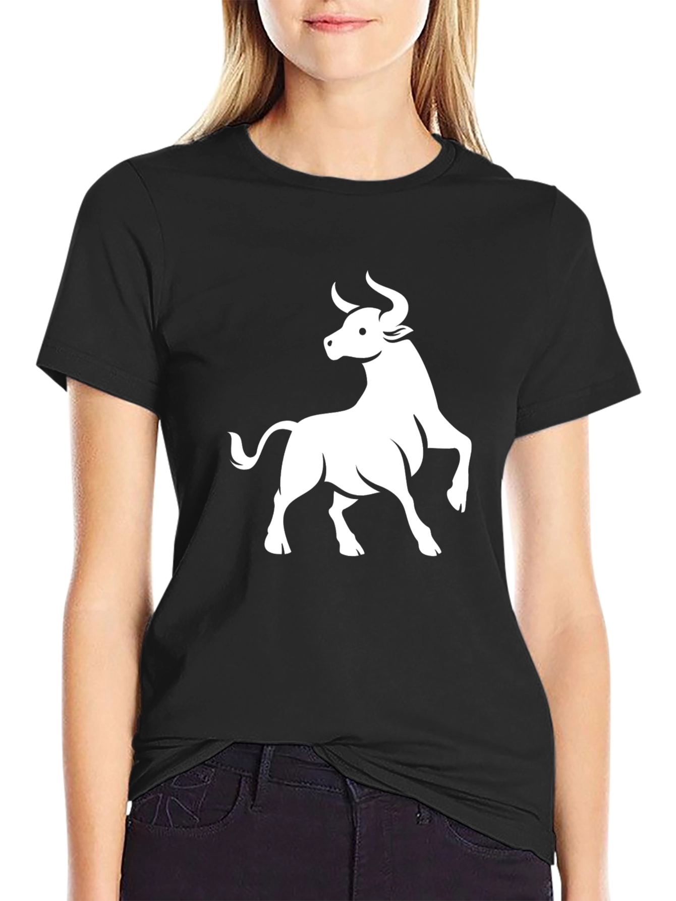 Taurus Graphic Tee - Black