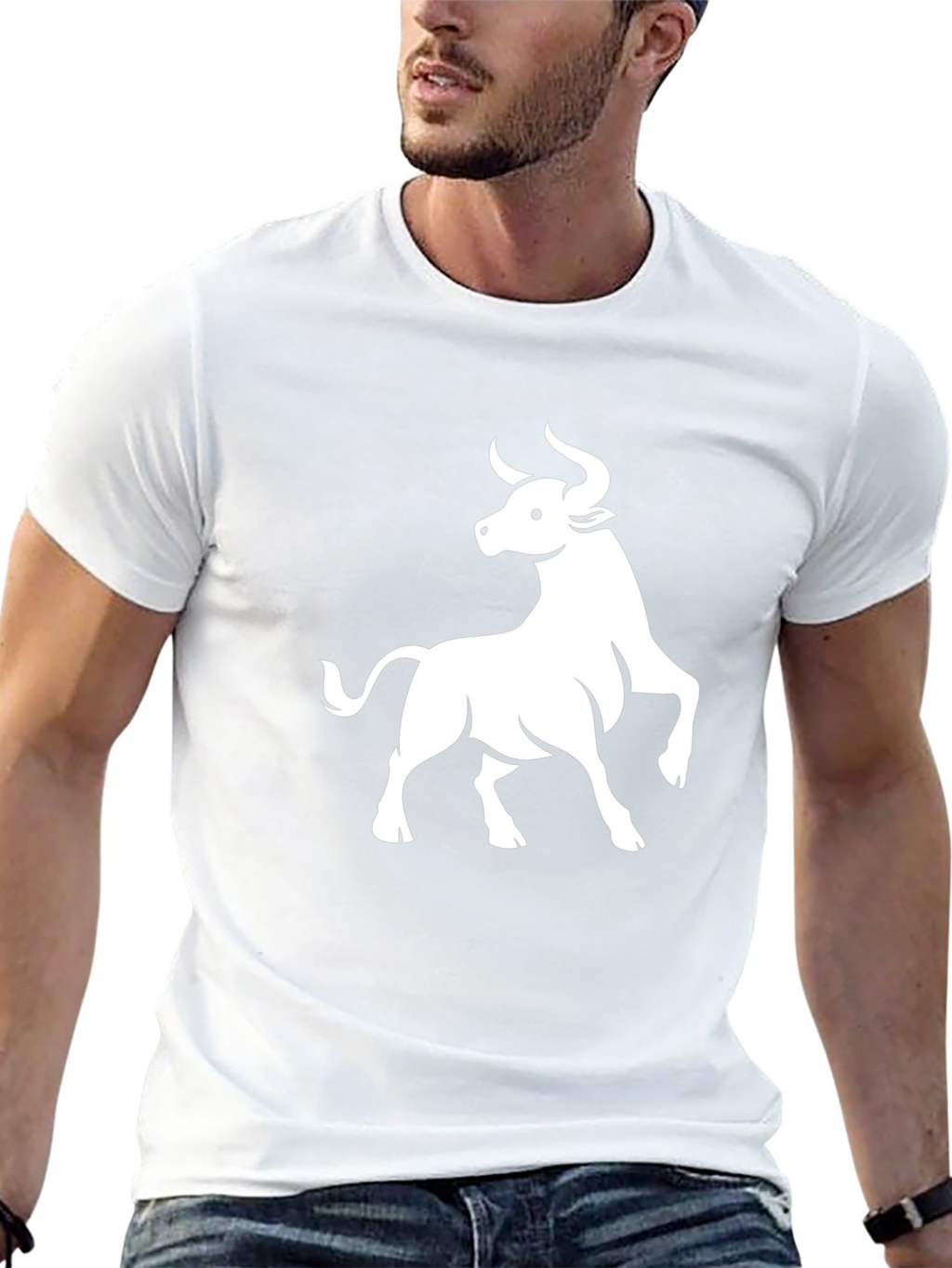 Taurus Graphic Tee - Black