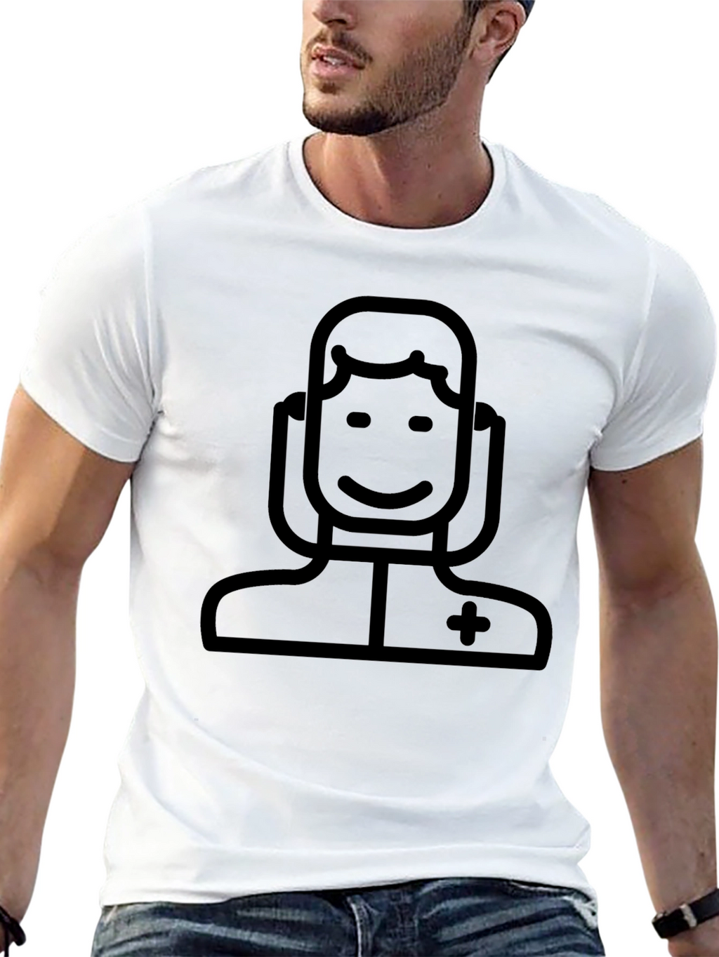 Doctor Graphic Tee - Black Unisex T-Shirt