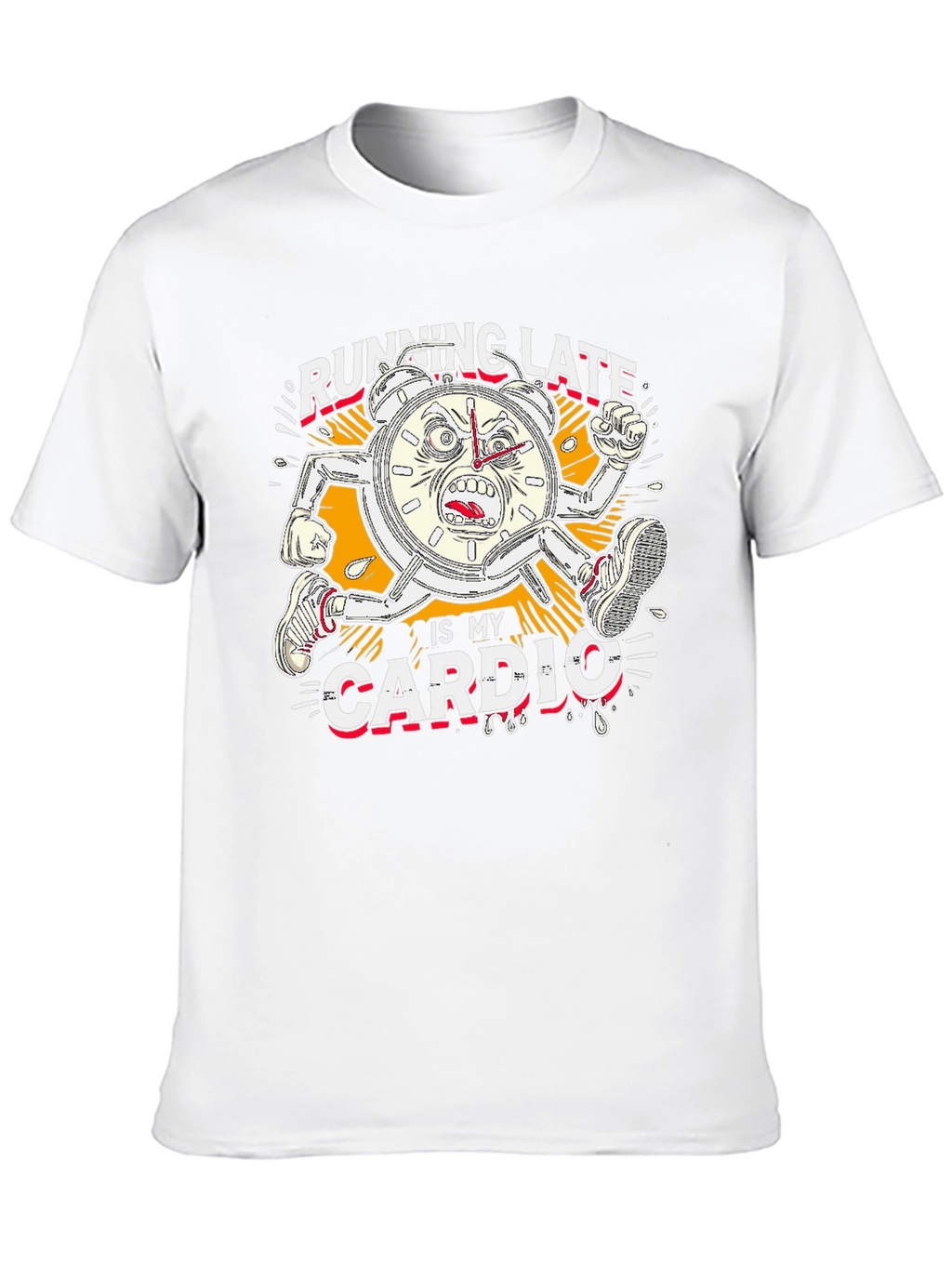 Running Late is My Cardio Graphic Tee