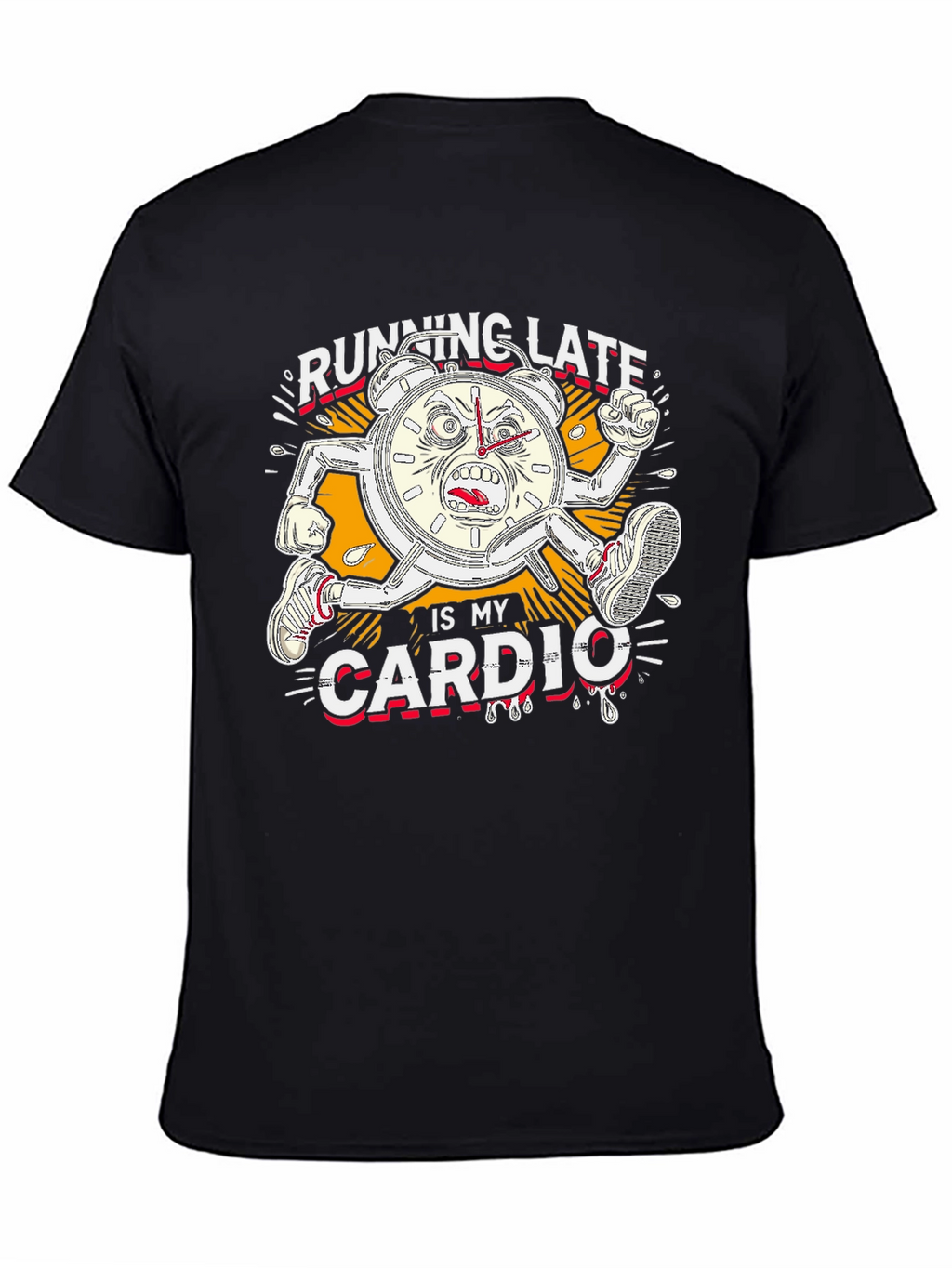 Running Late is My Cardio Graphic Tee
