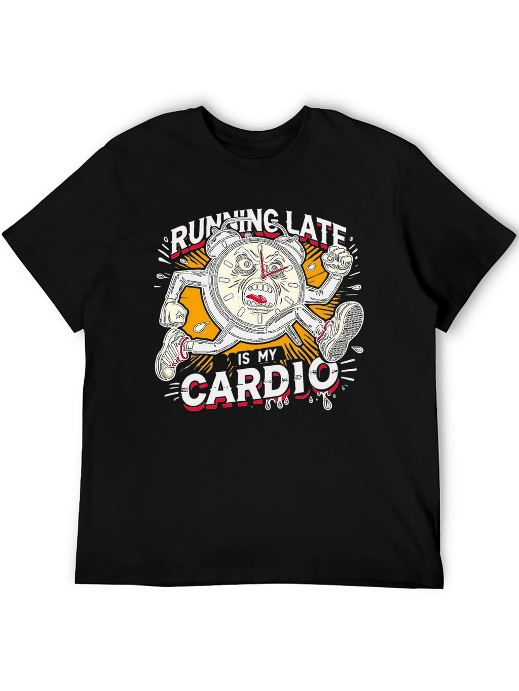 Running Late is My Cardio Graphic Tee