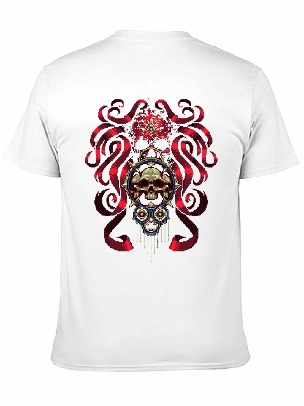 Skull & Ribbon Graphic Tee