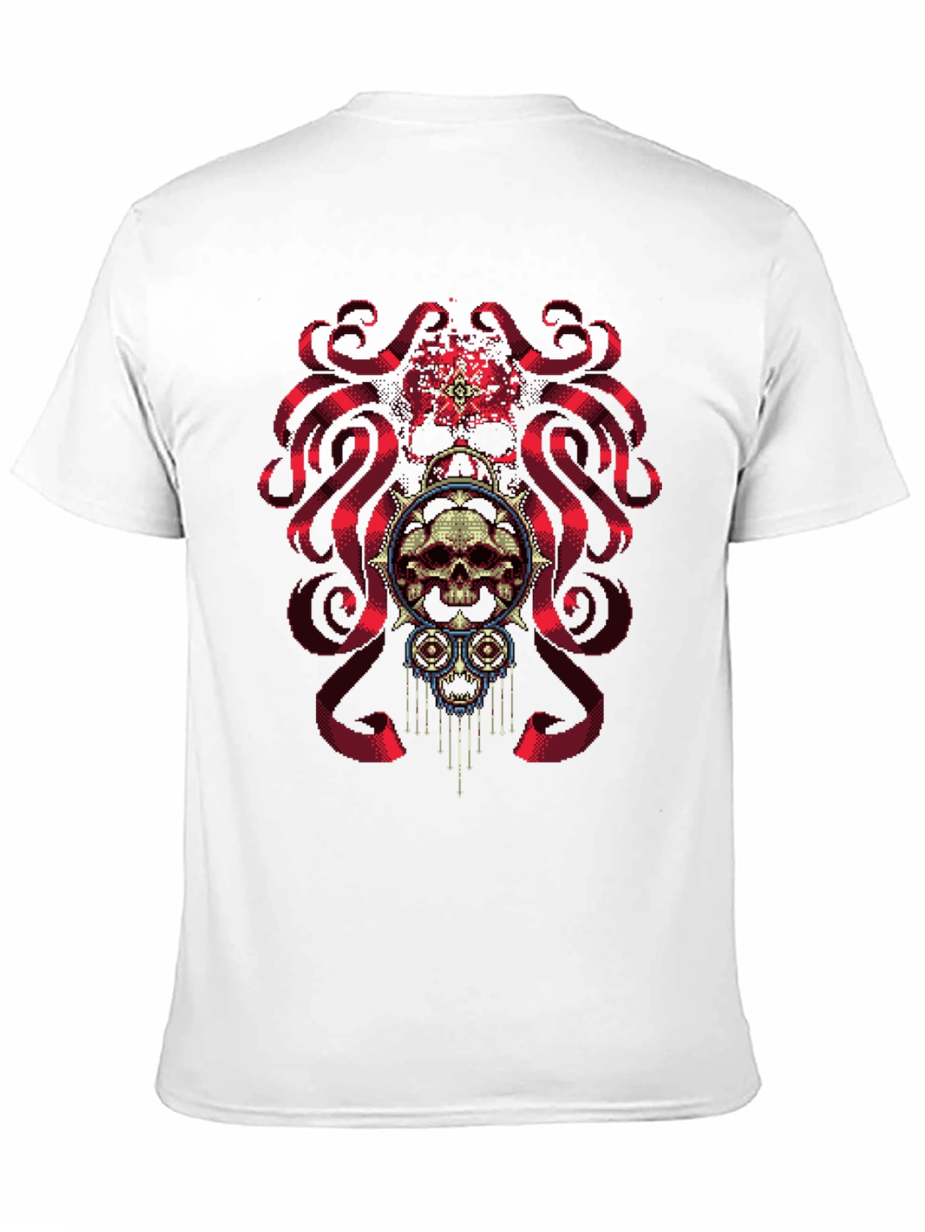 Skull & Ribbon Graphic Tee
