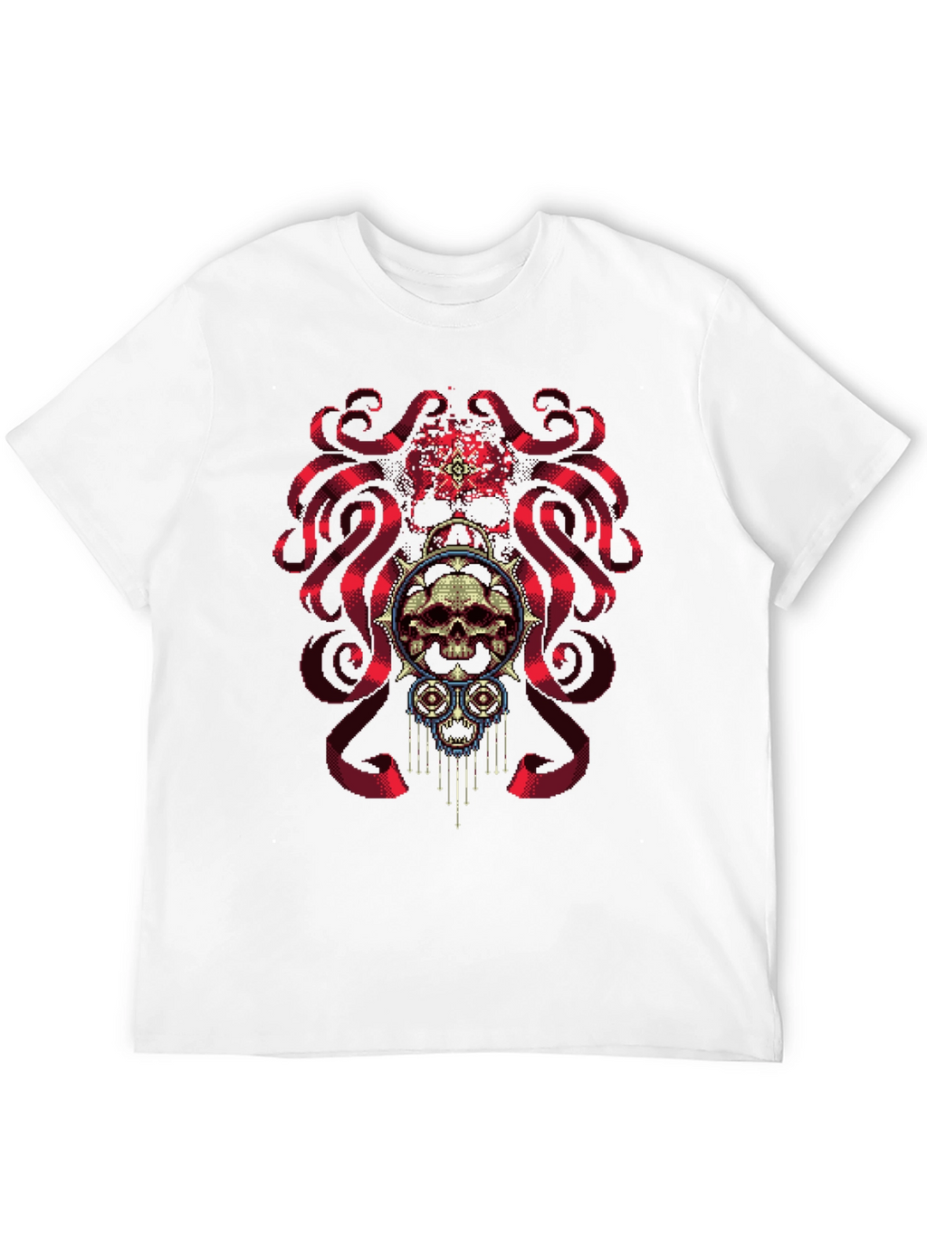 Skull & Ribbon Graphic Tee
