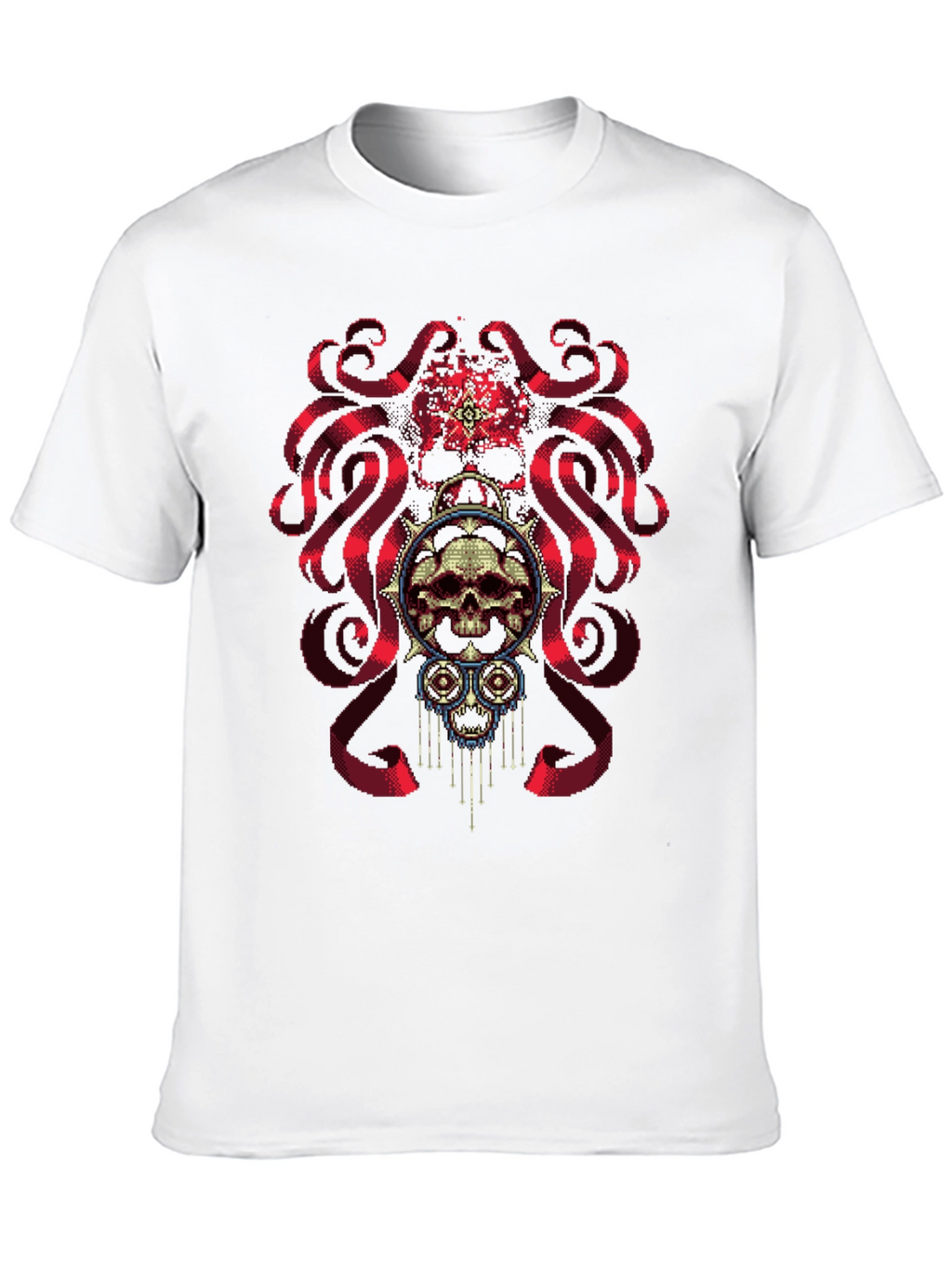 Skull & Ribbon Graphic Tee
