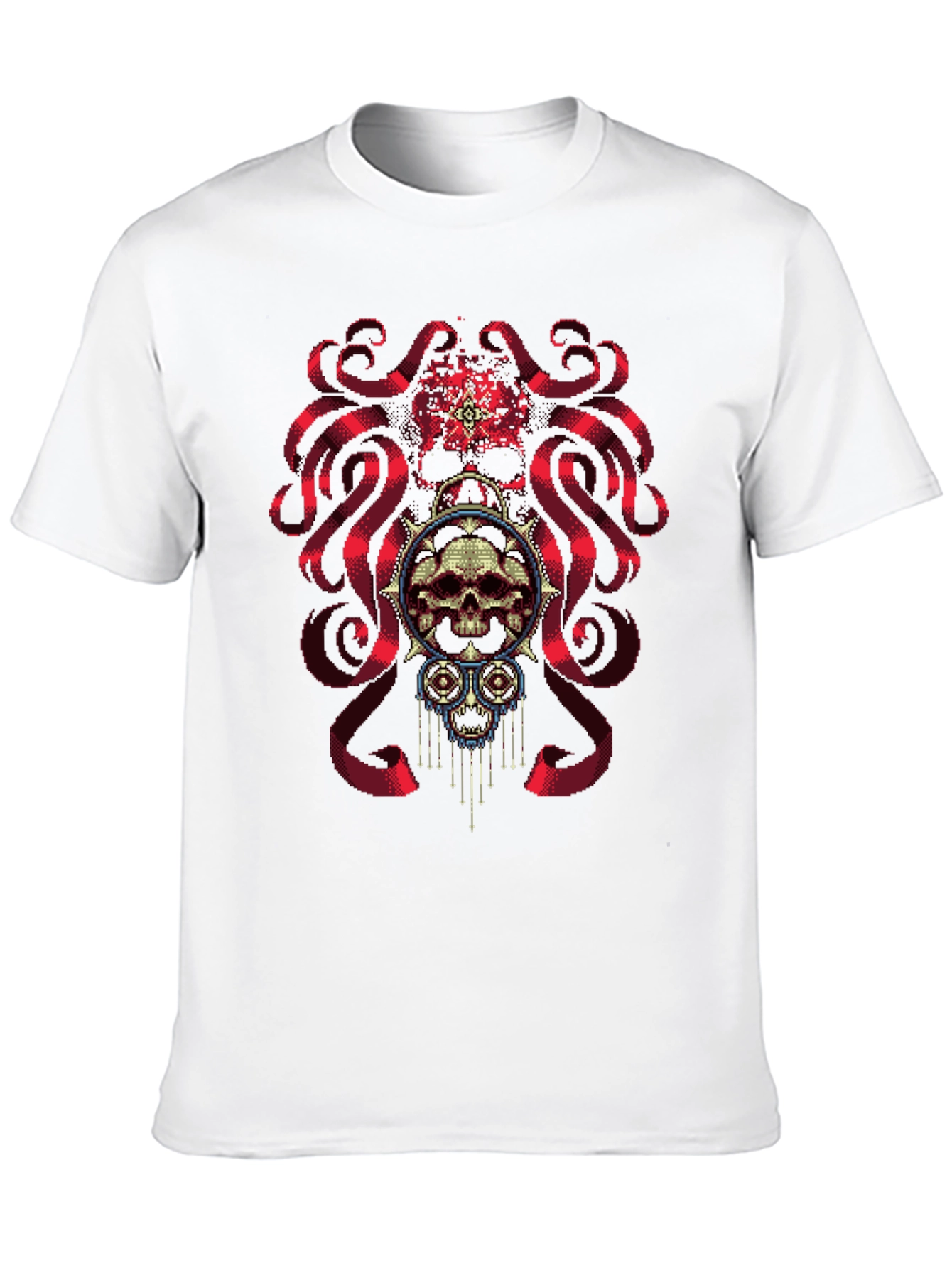 Skull & Ribbon Graphic Tee