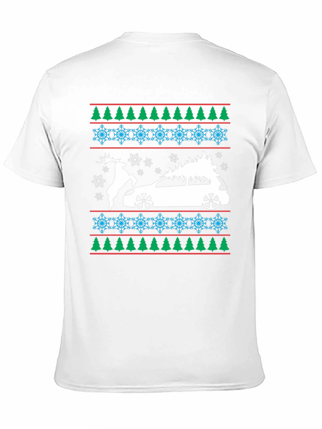 Festive Car Christmas Tee