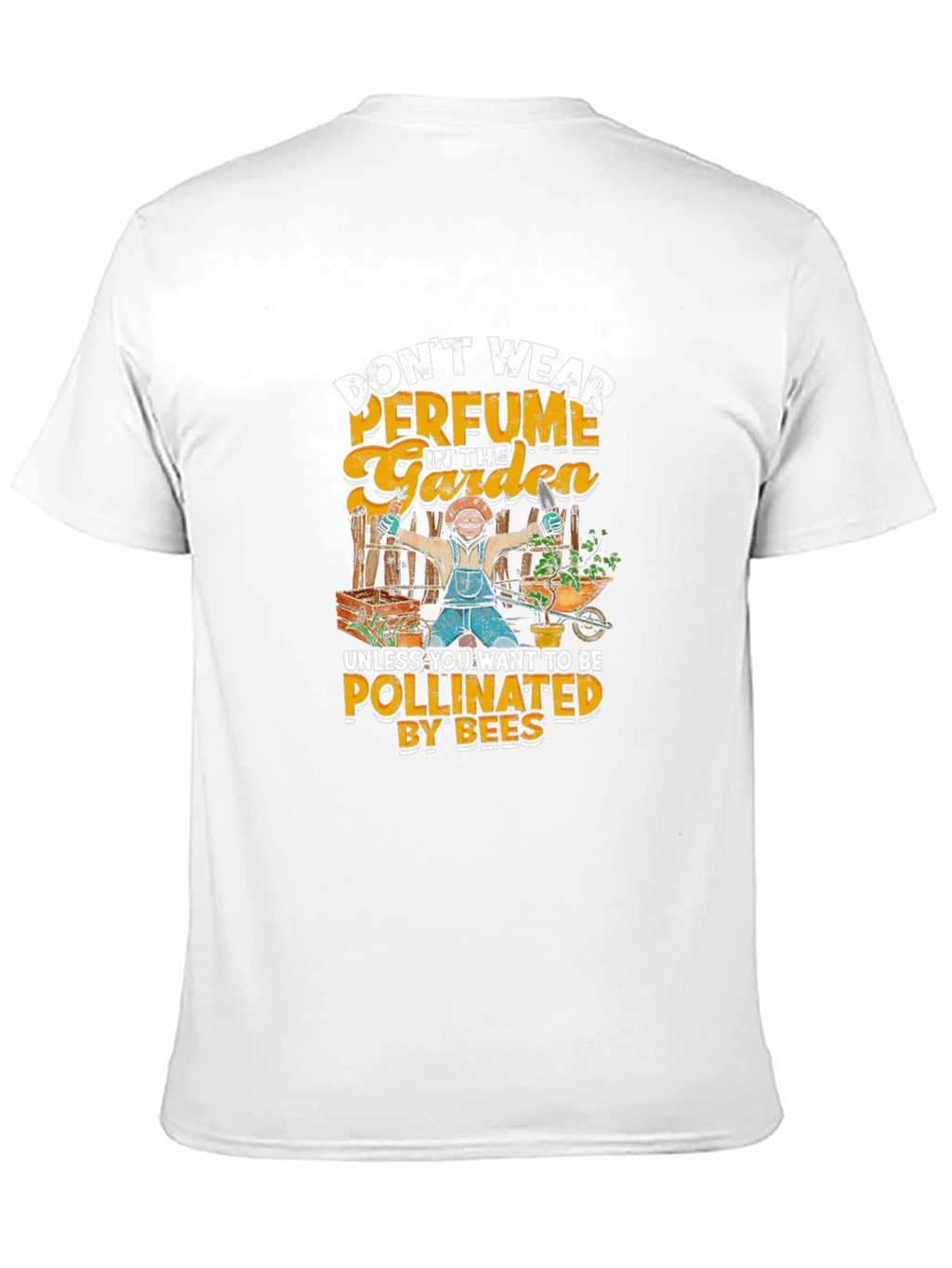 Gardener Humor T-Shirt - Pollinated by Bees