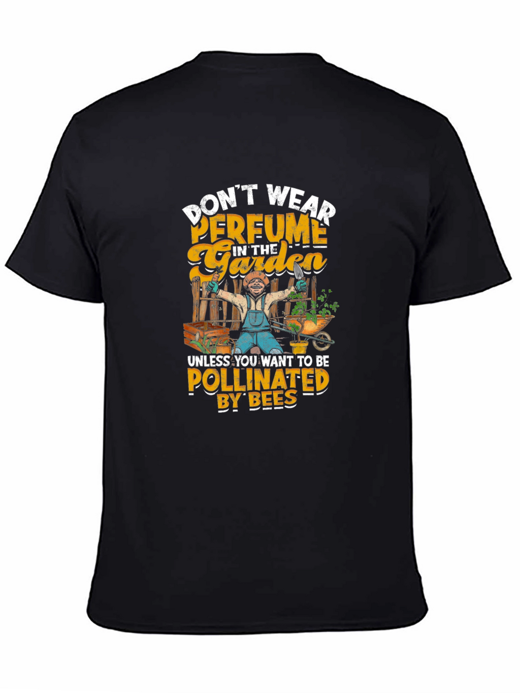 Gardener Humor T-Shirt - Pollinated by Bees