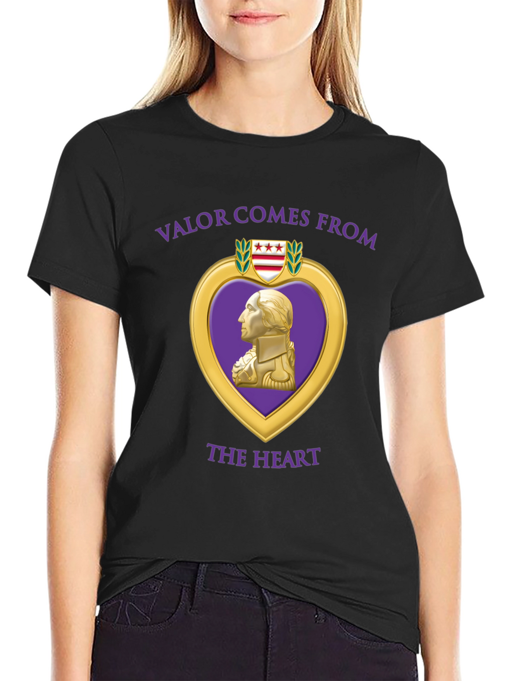 Valor Comes From The Heart T-Shirt