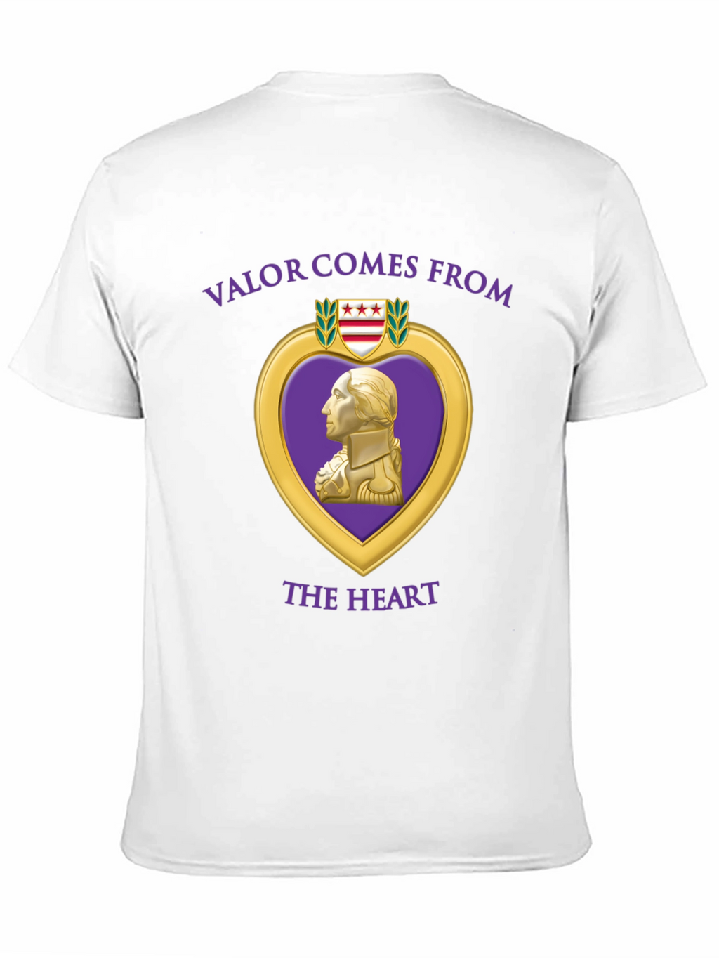 Valor Comes From The Heart T-Shirt