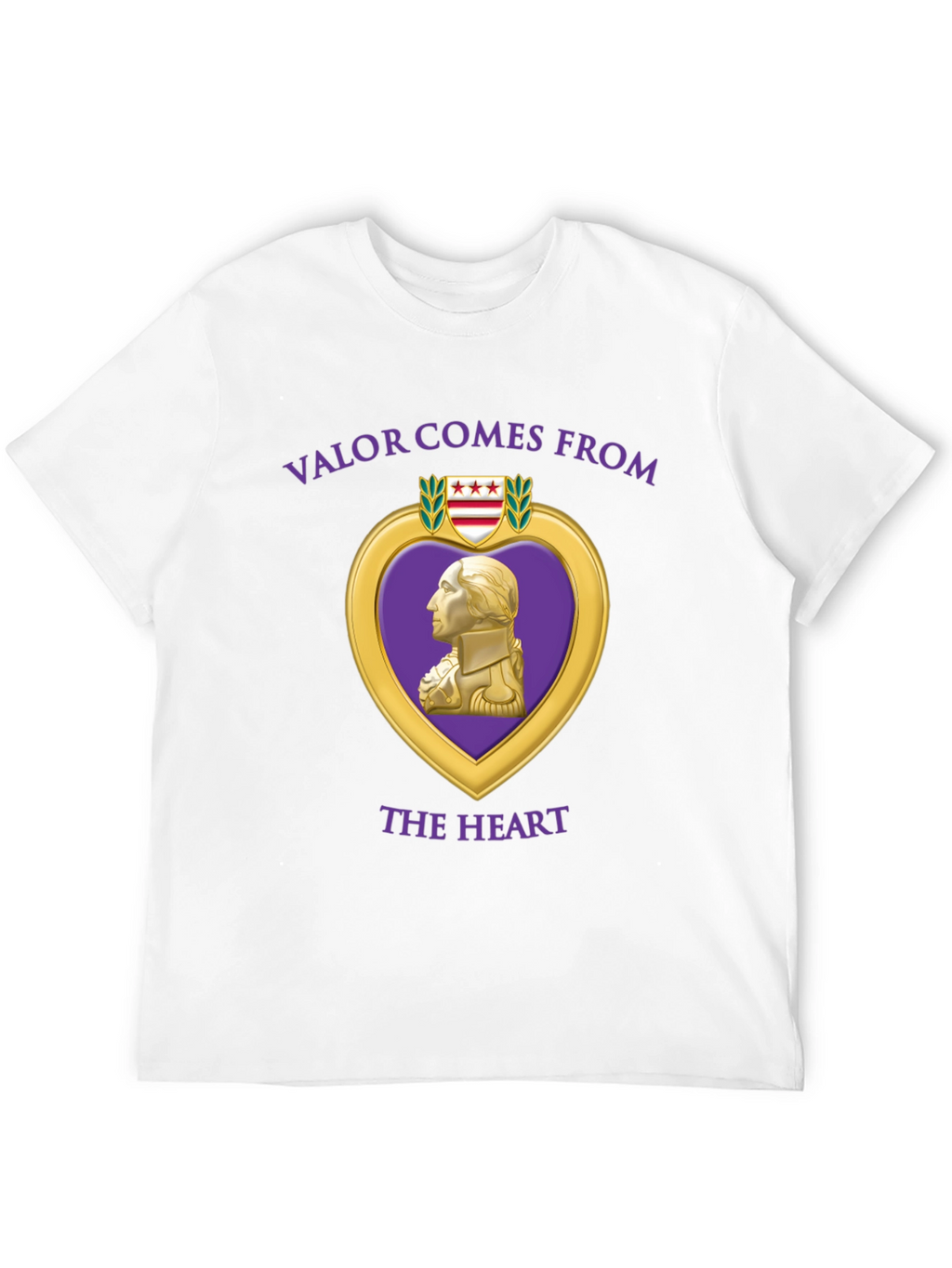 Valor Comes From The Heart T-Shirt