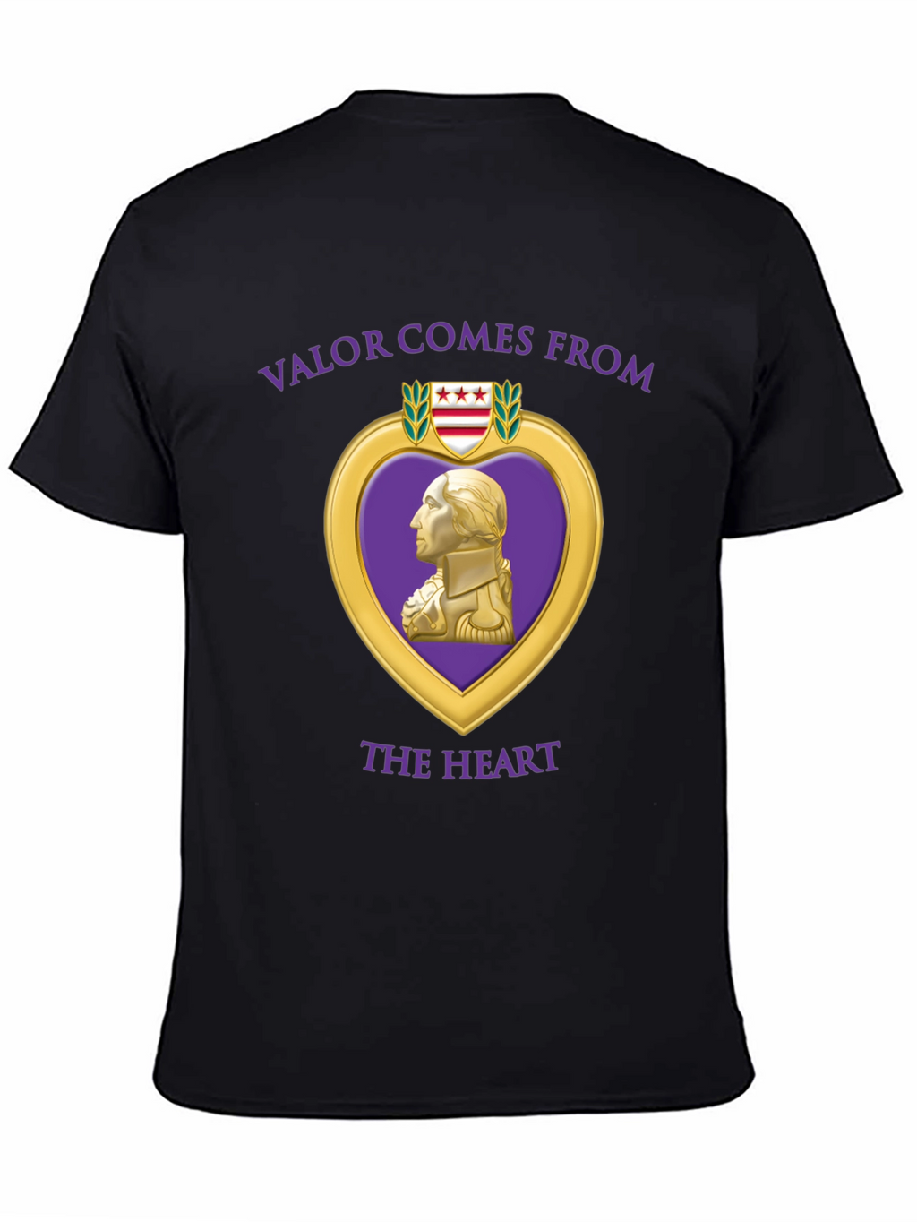 Valor Comes From The Heart T-Shirt