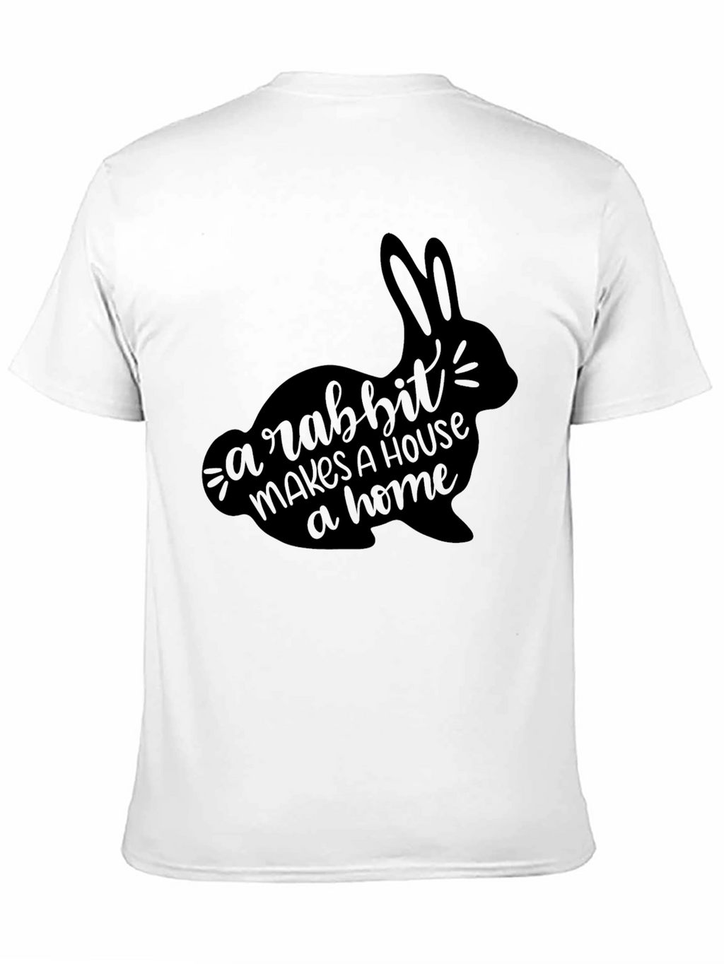 Rabbit Home T-Shirt - Pet Lover Tee
