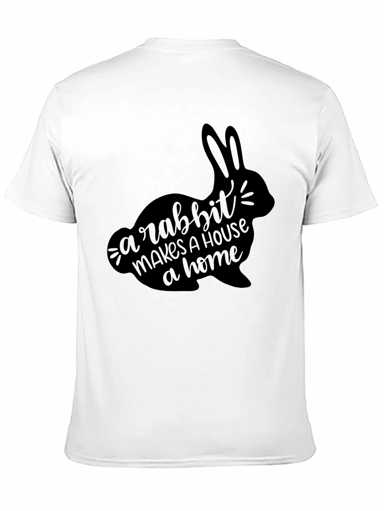 Rabbit Home T-Shirt - Pet Lover Tee