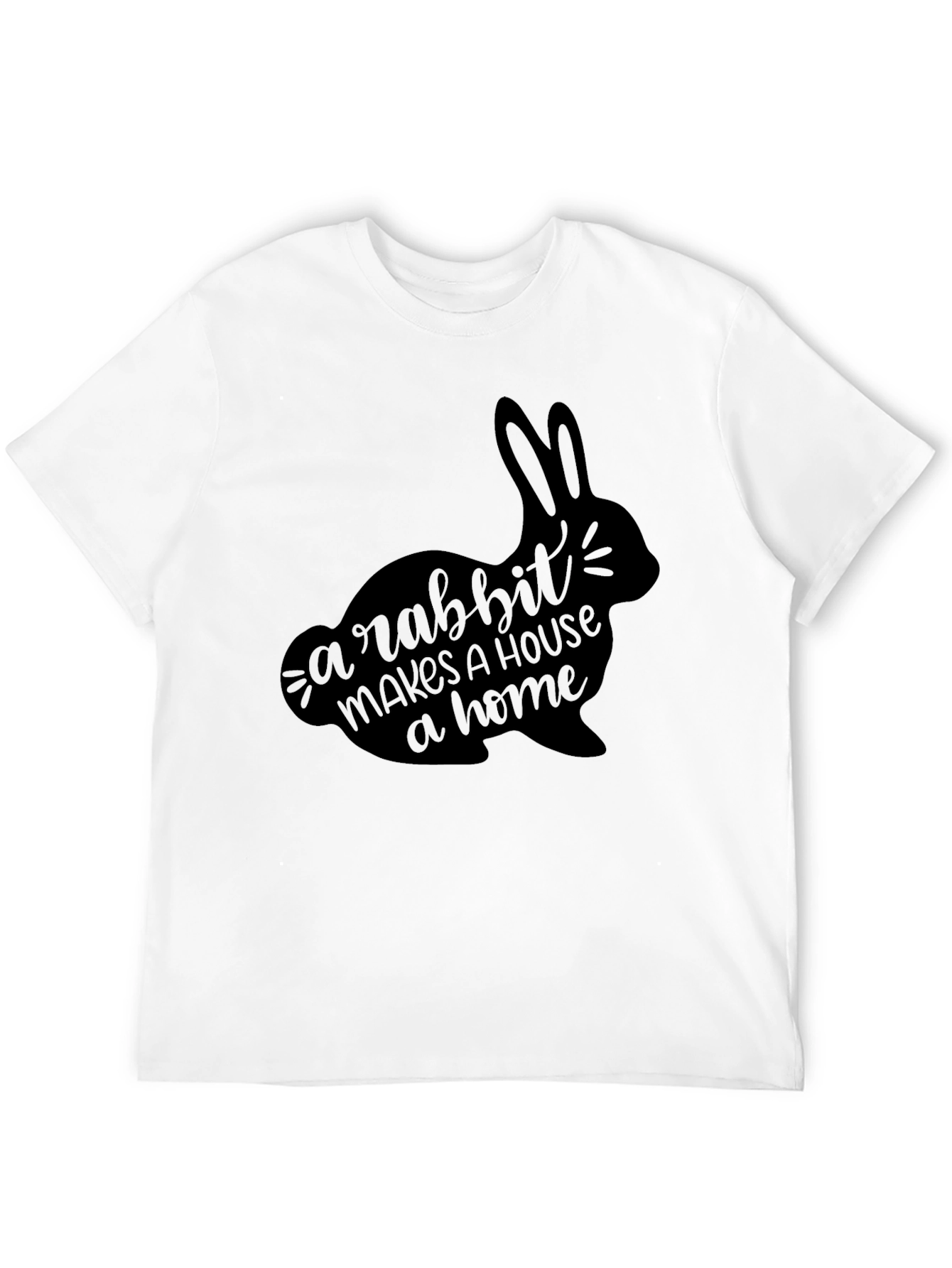Rabbit Home T-Shirt - Pet Lover Tee