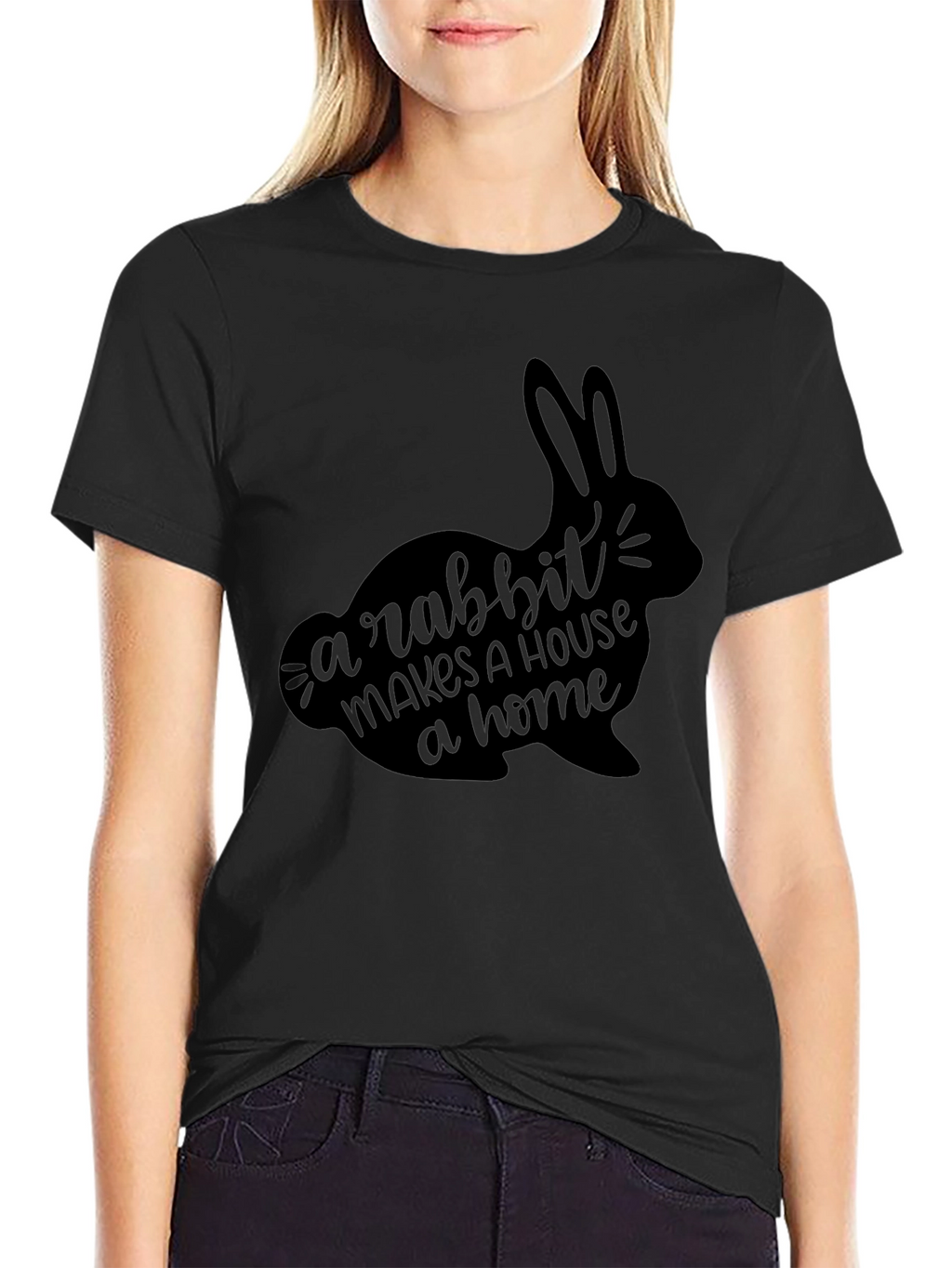Rabbit Home T-Shirt - Pet Lover Tee