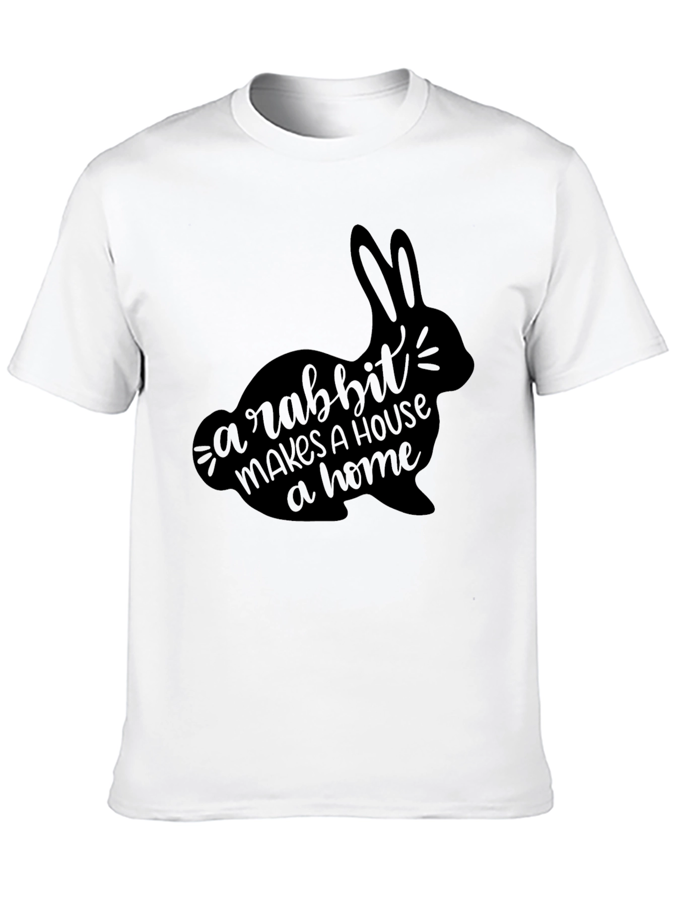 Rabbit Home T-Shirt - Pet Lover Tee