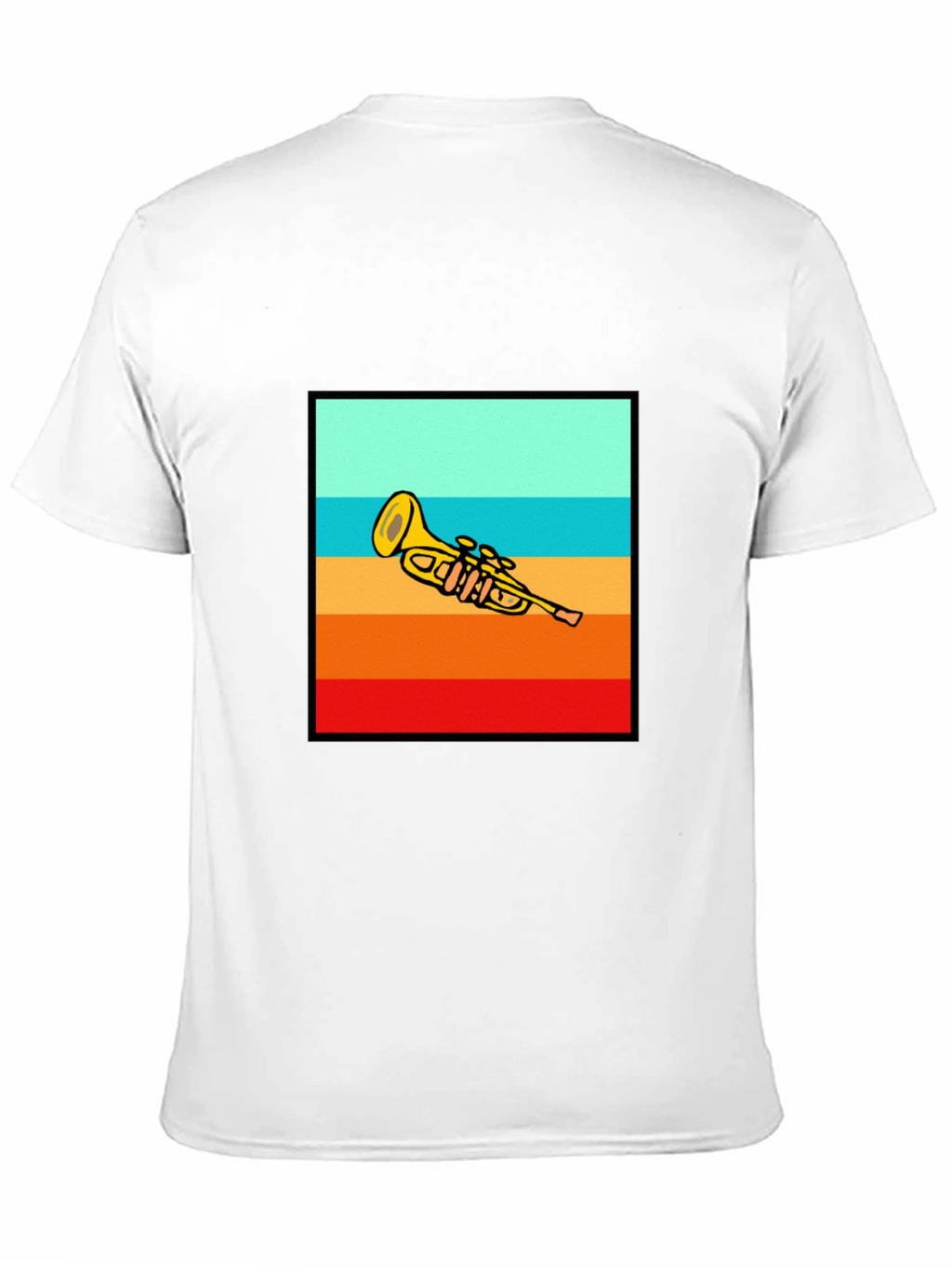 Retro Trumpet Sunset T-Shirt