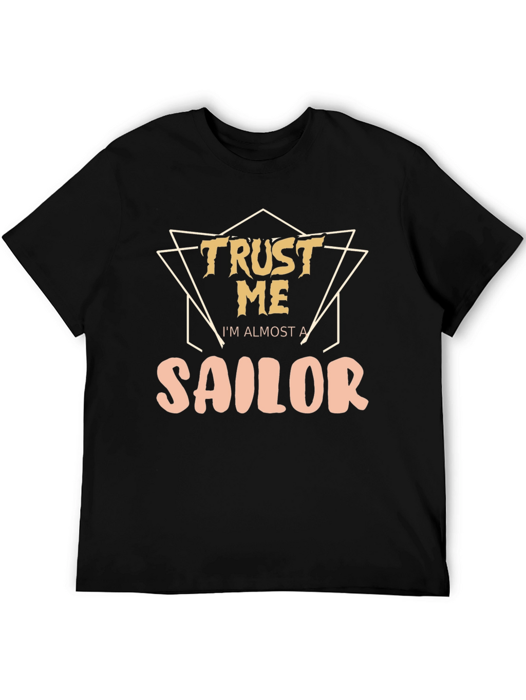 Trust Me Sailor T-Shirt | Black