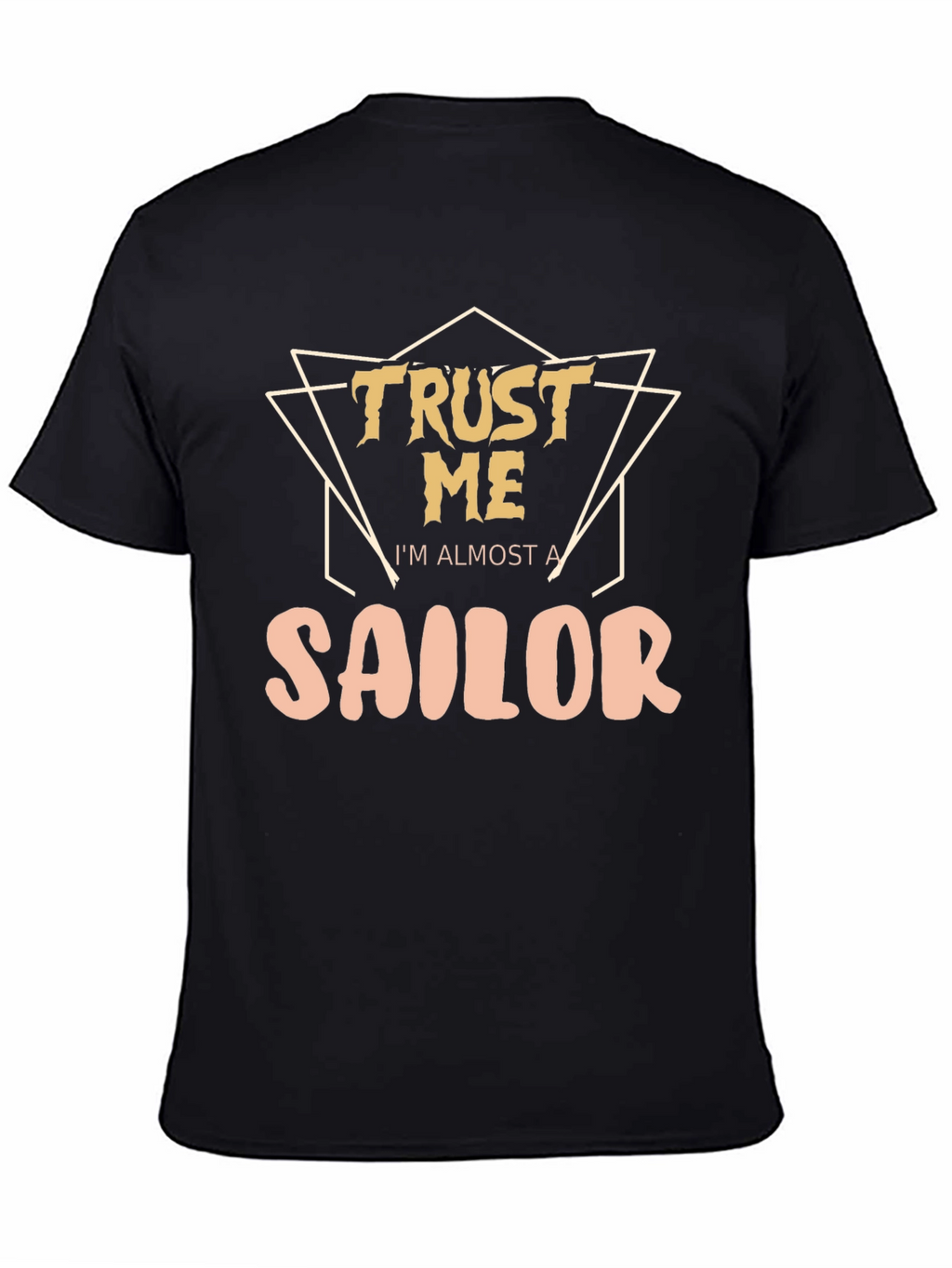 Trust Me Sailor T-Shirt | Black