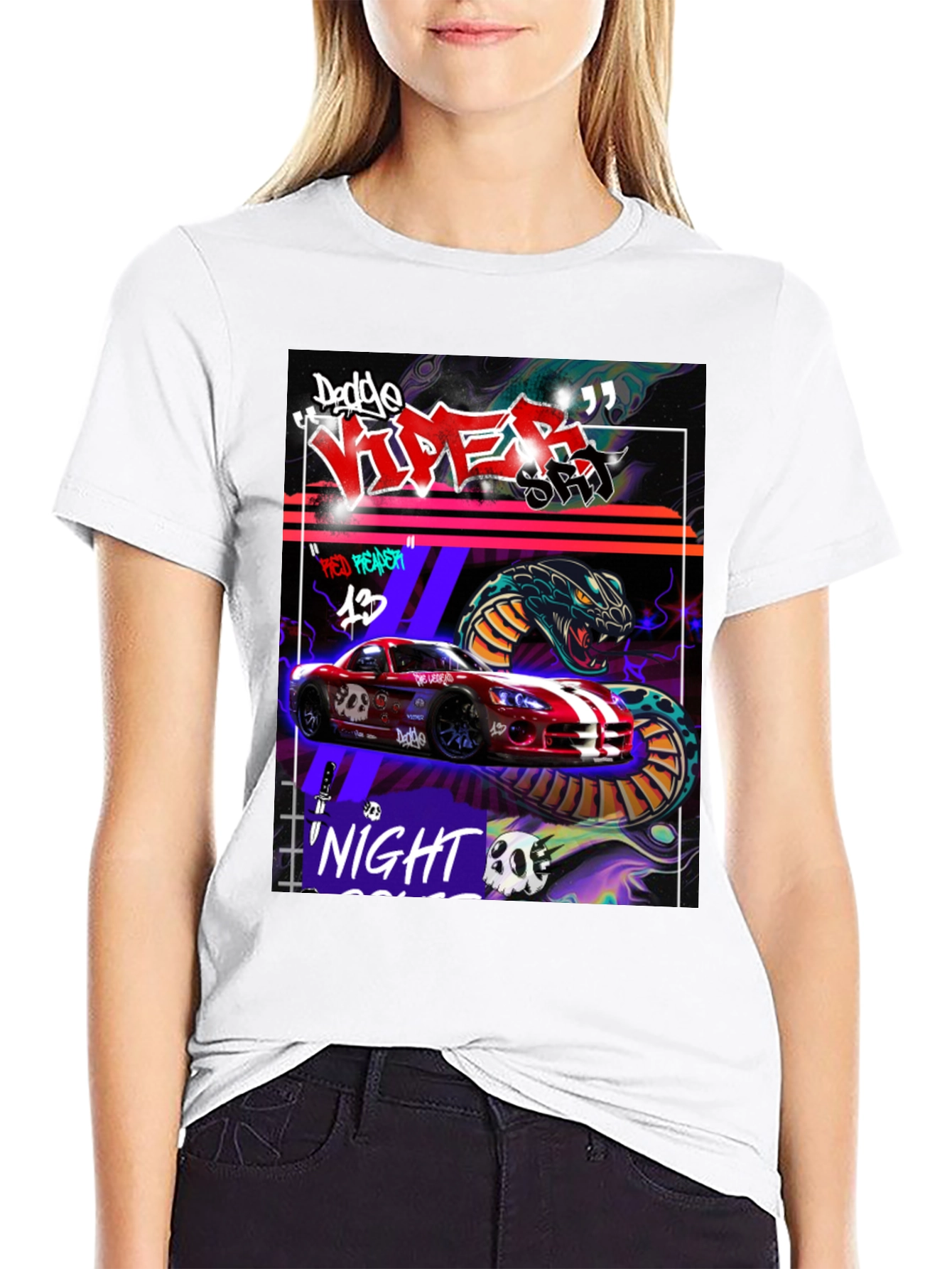Dodge Viper SRT Graphic Tee - Night Rider Edition