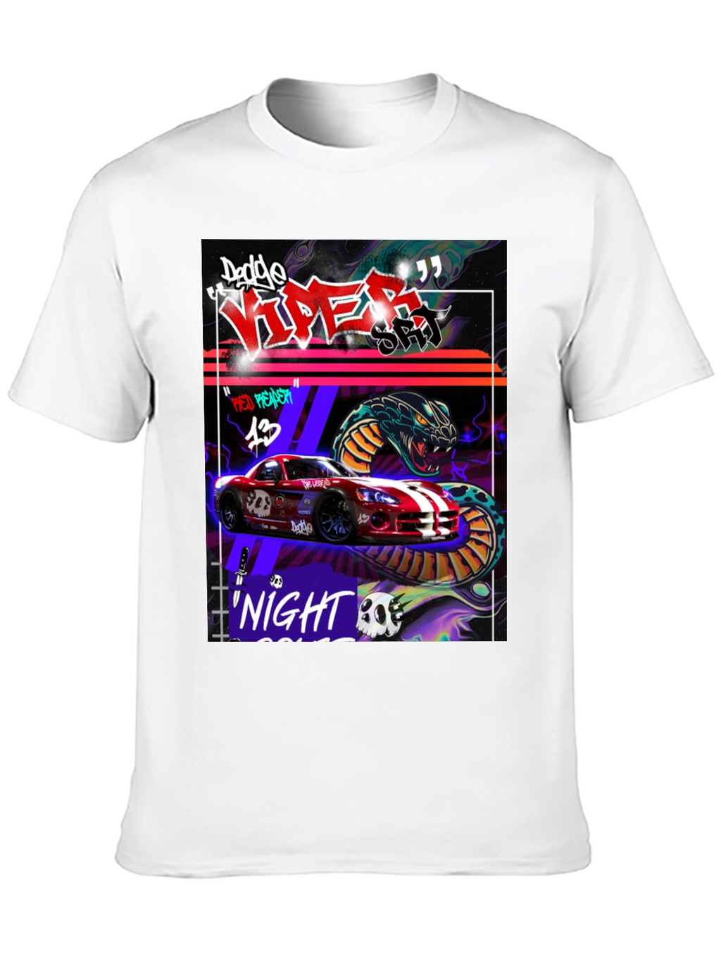 Dodge Viper SRT Graphic Tee - Night Rider Edition