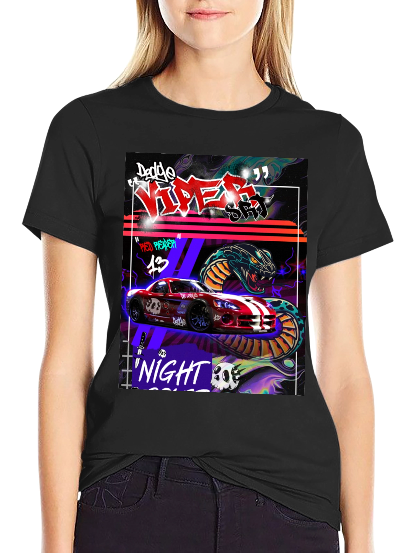 Dodge Viper SRT Graphic Tee - Night Rider Edition