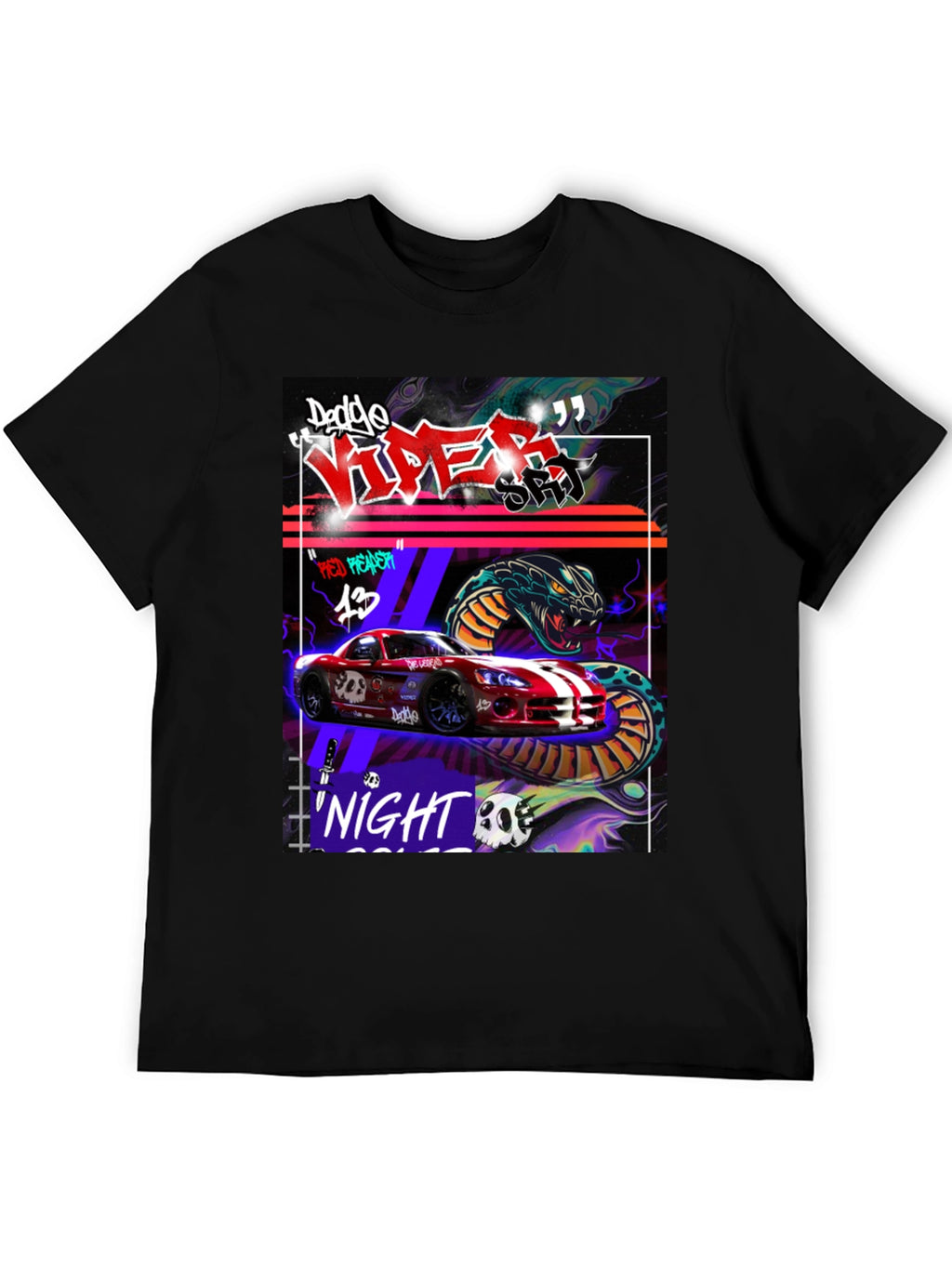 Dodge Viper SRT Graphic Tee - Night Rider Edition