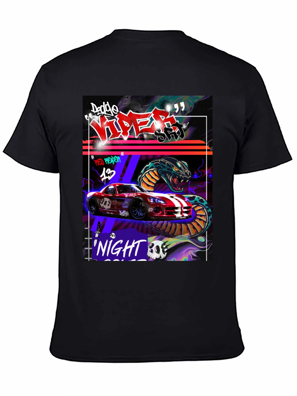 Dodge Viper SRT Graphic Tee - Night Rider Edition