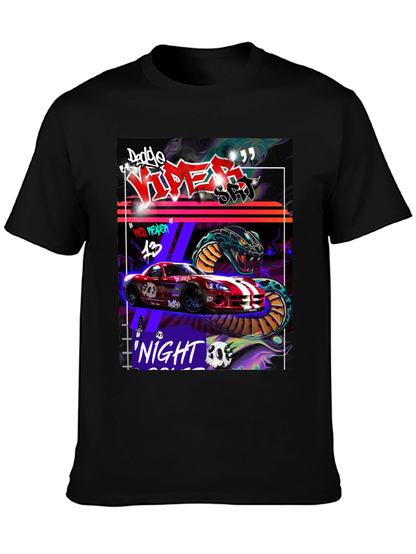 Dodge Viper SRT Graphic Tee - Night Rider Edition