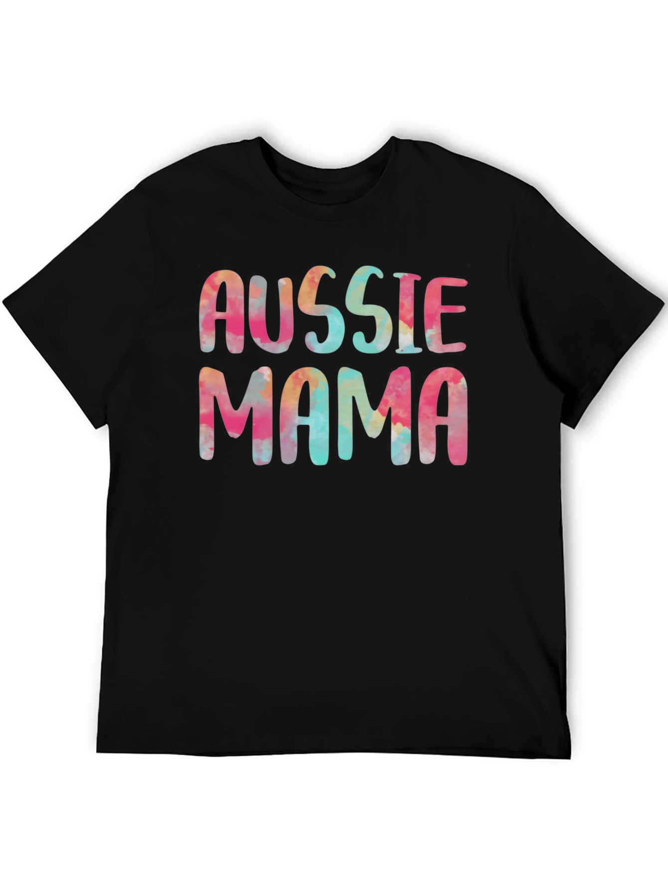 Aussie Mama Tie-Dye Graphic Tee