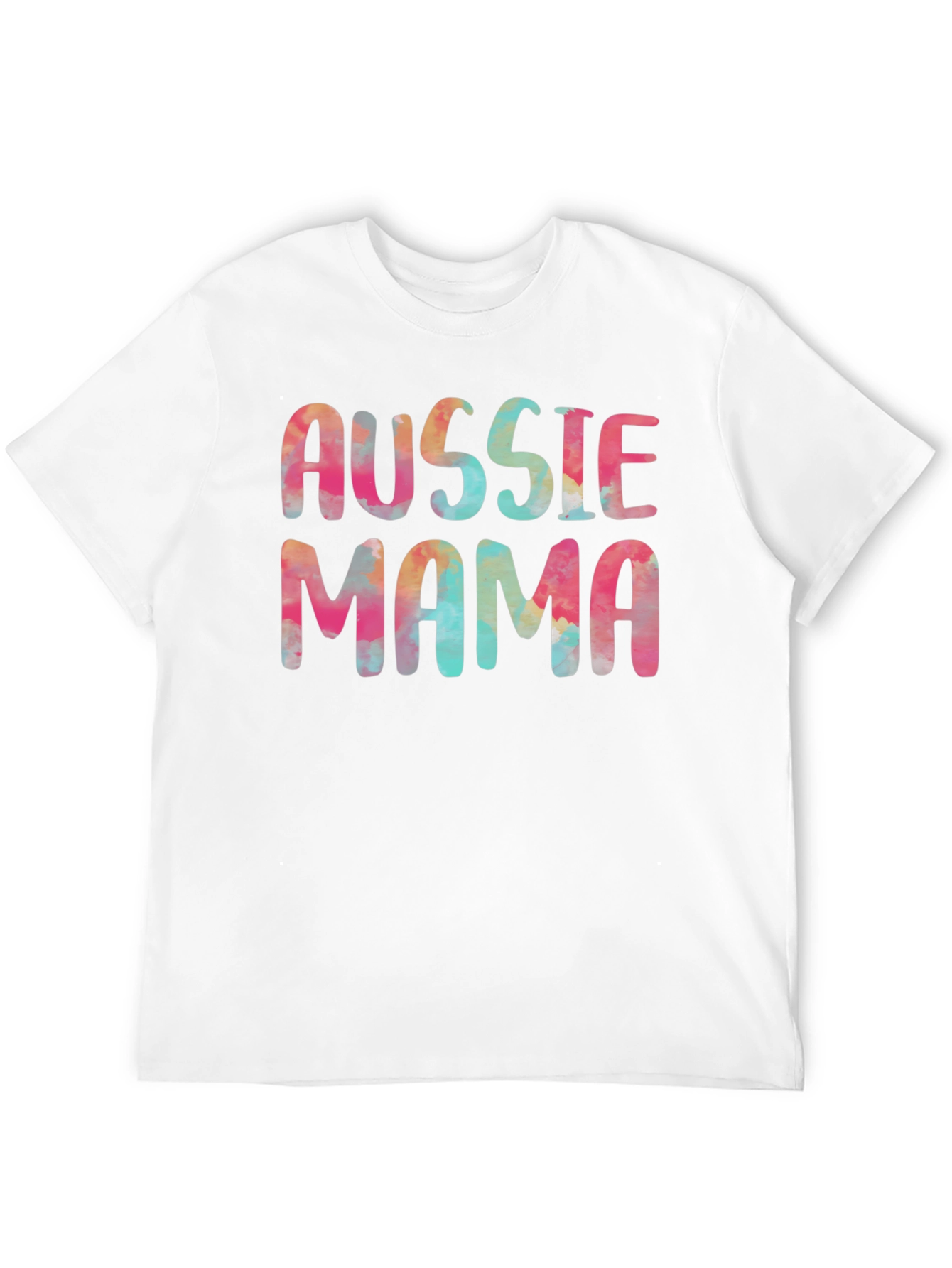 Aussie Mama Tie-Dye Graphic Tee