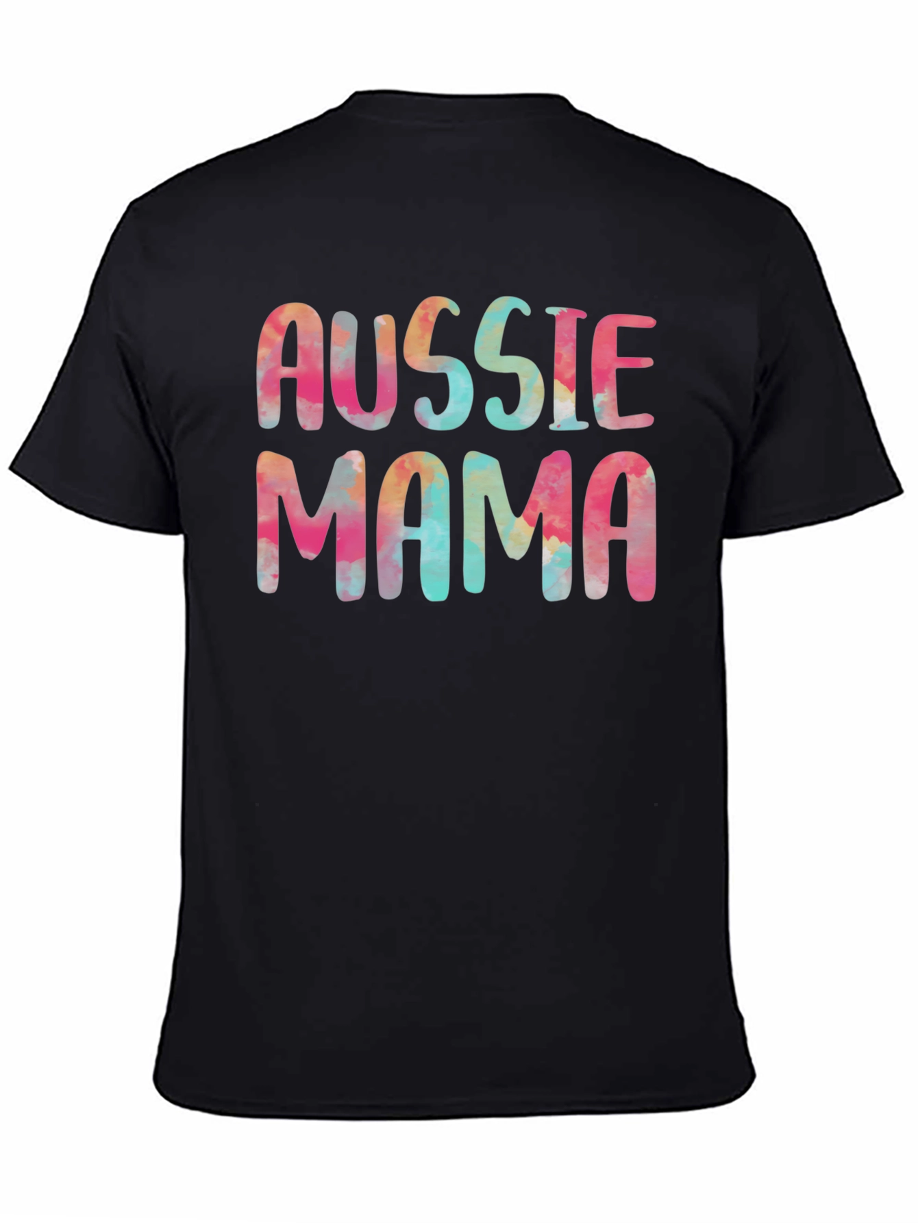 Aussie Mama Tie-Dye Graphic Tee