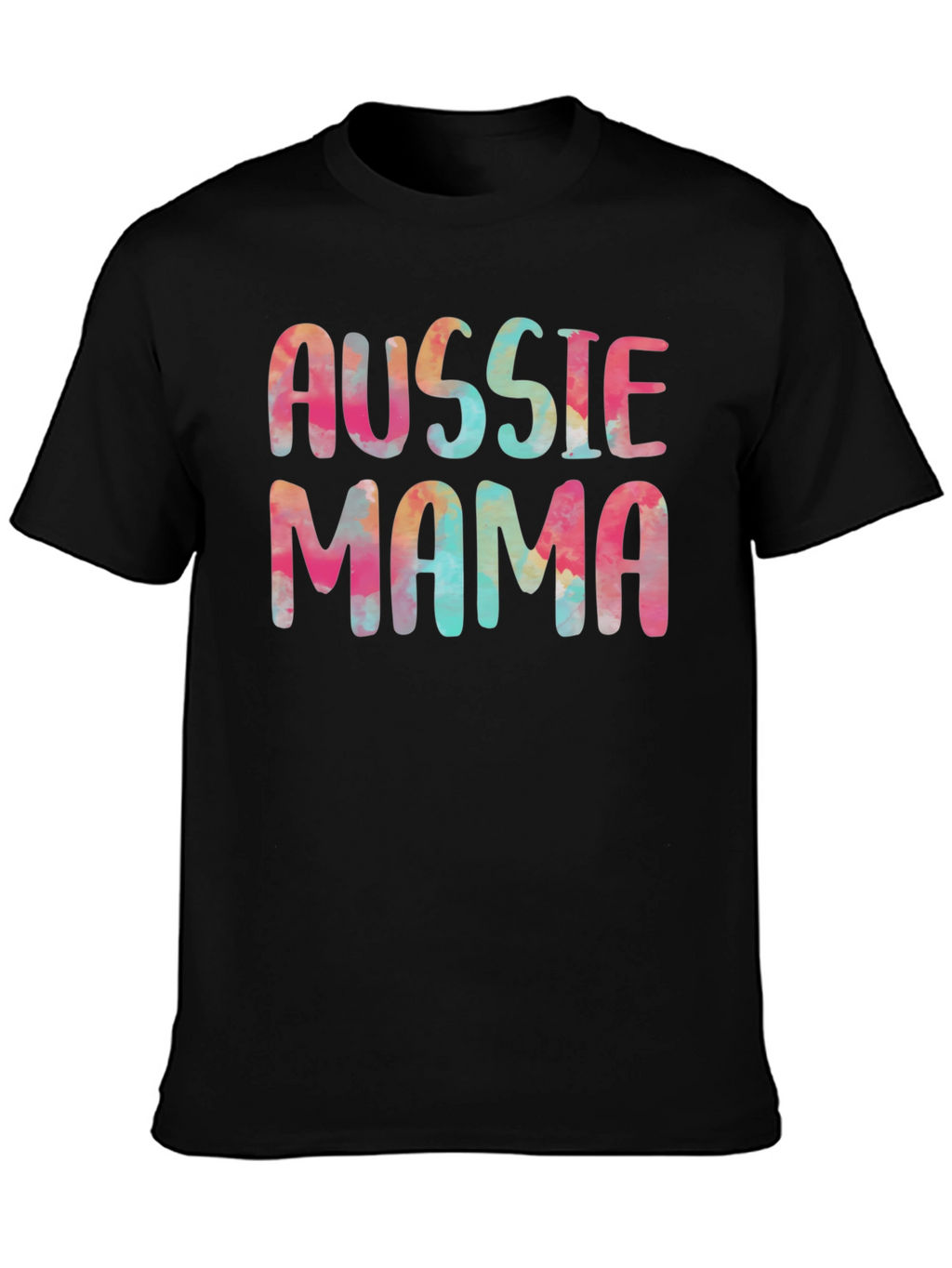 Aussie Mama Tie-Dye Graphic Tee
