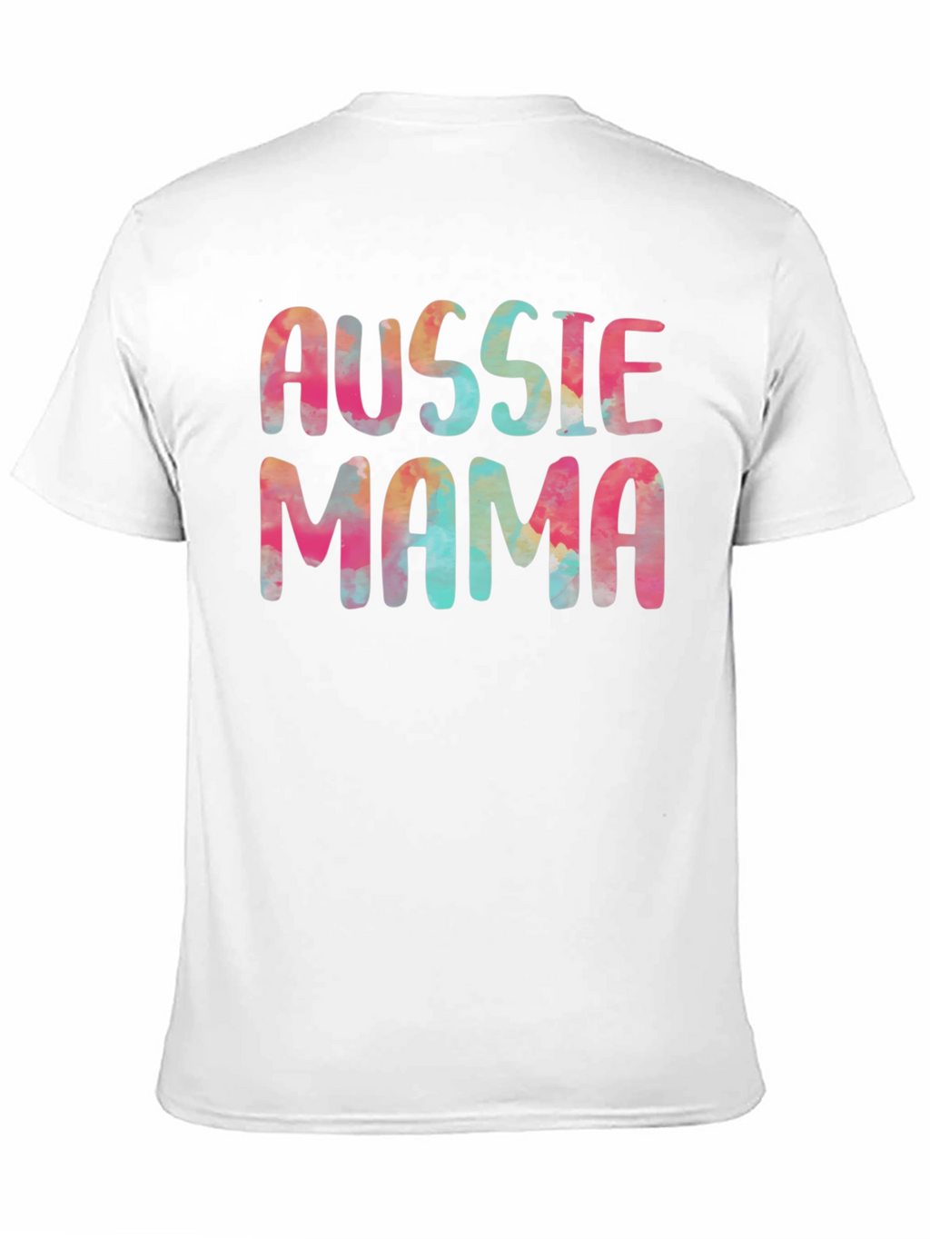 Aussie Mama Tie-Dye Graphic Tee