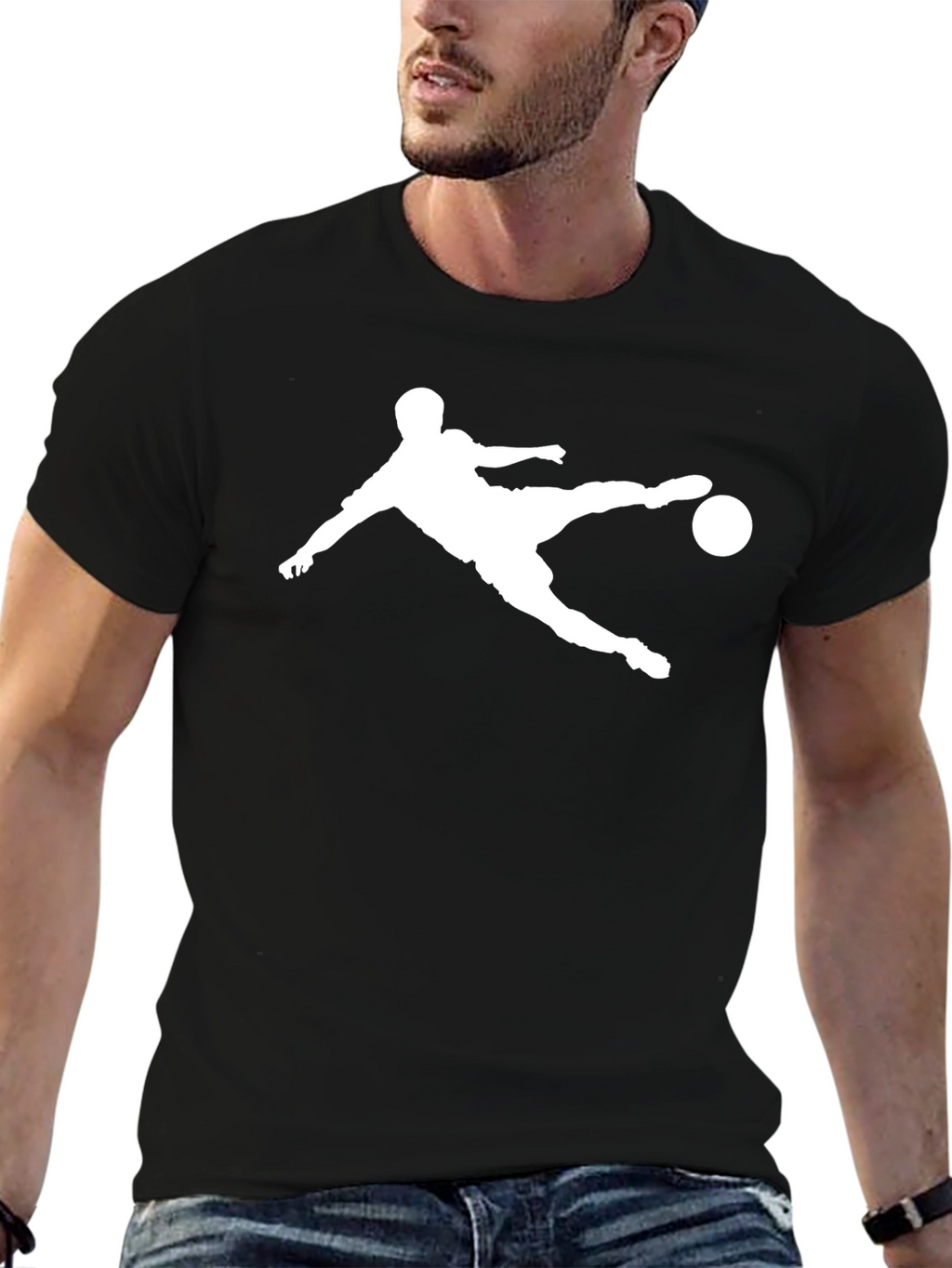 Soccer Kick Graphic T-Shirt
