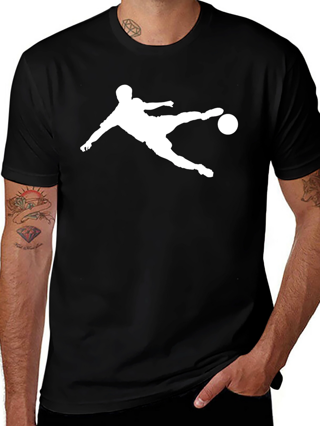 Soccer Kick Graphic T-Shirt