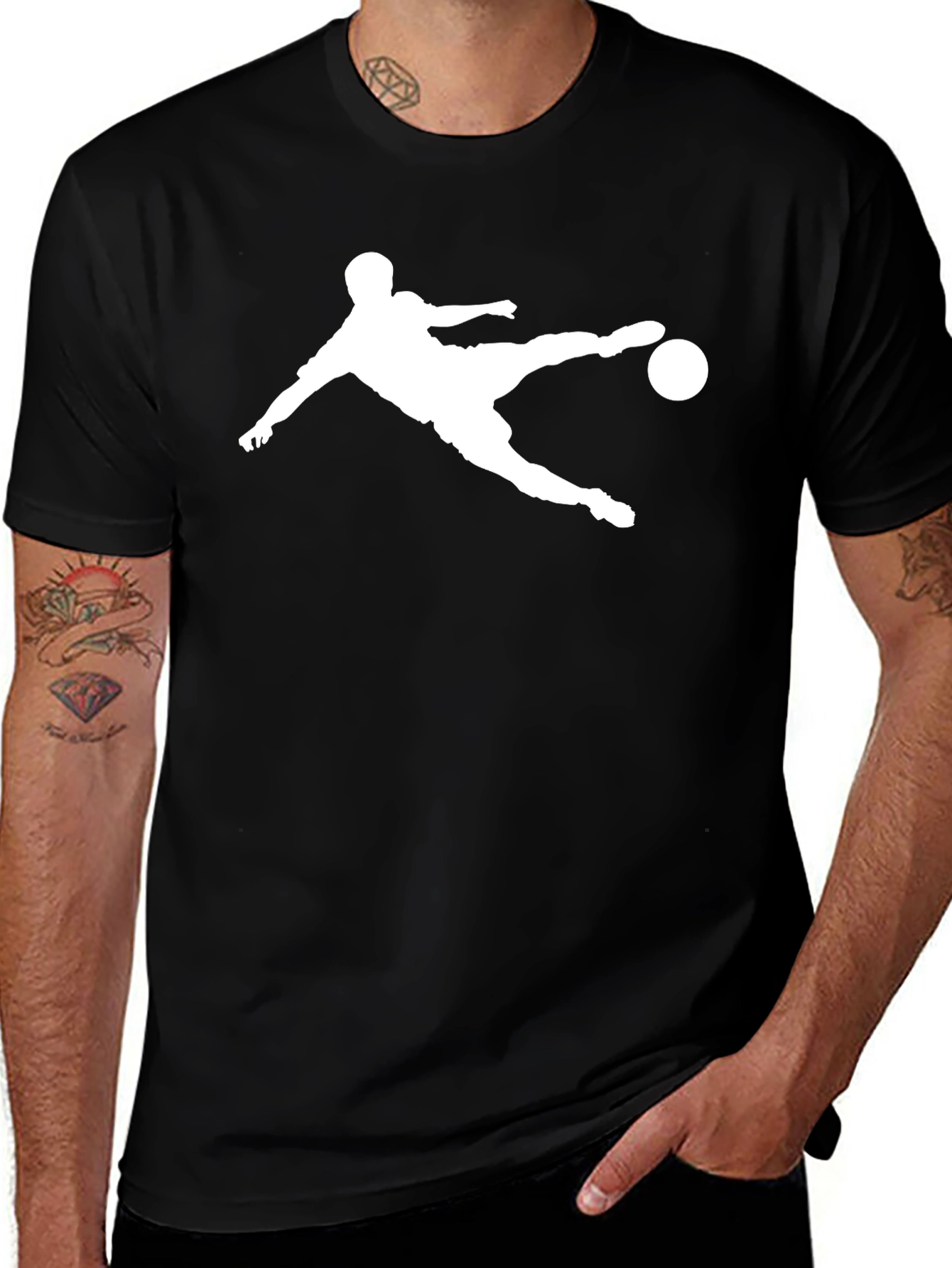 Soccer Kick Graphic T-Shirt