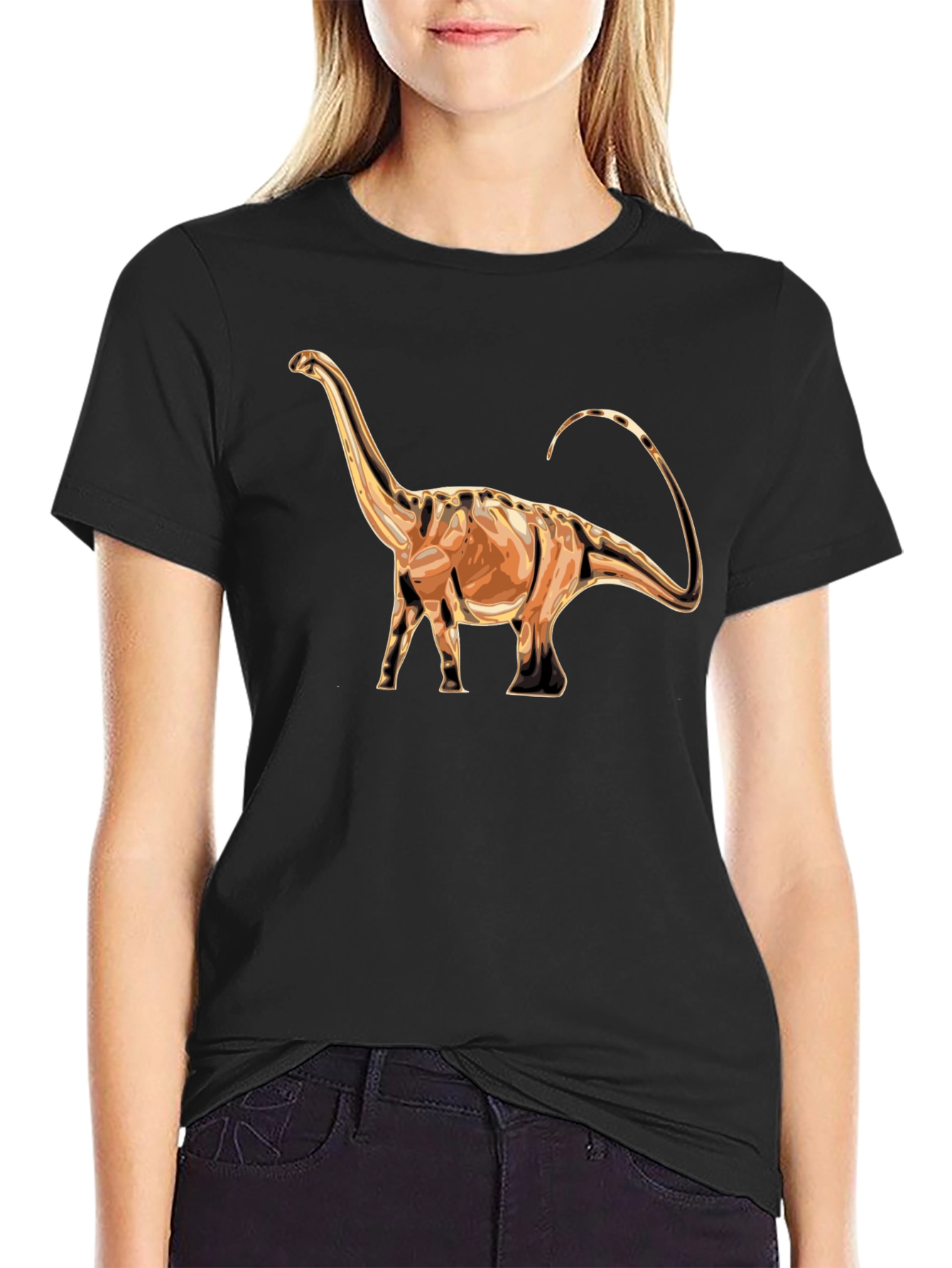 Dino T-Shirt - Brontosaurus Graphic Tee