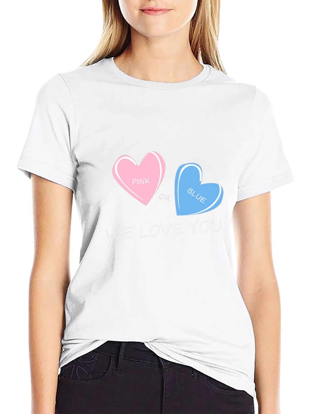 Pink or Blue We Love You T-Shirt