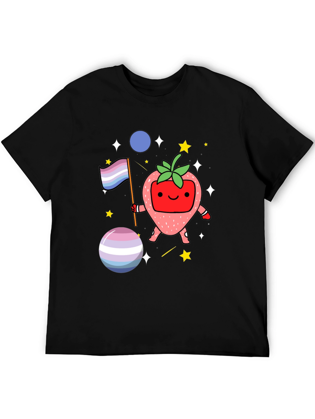Strawberry LGBTQ+ Pride T-Shirt
