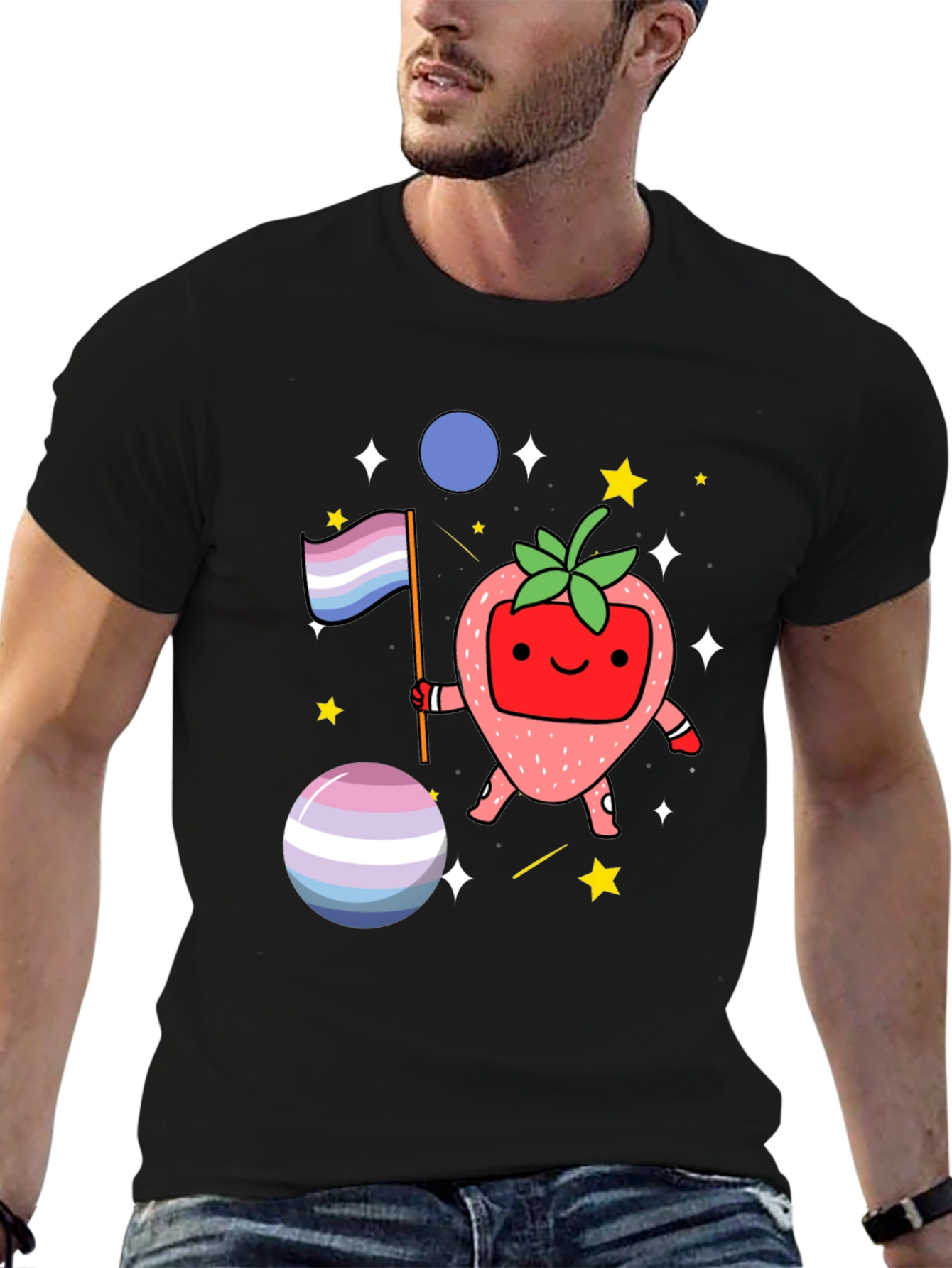 Strawberry LGBTQ+ Pride T-Shirt
