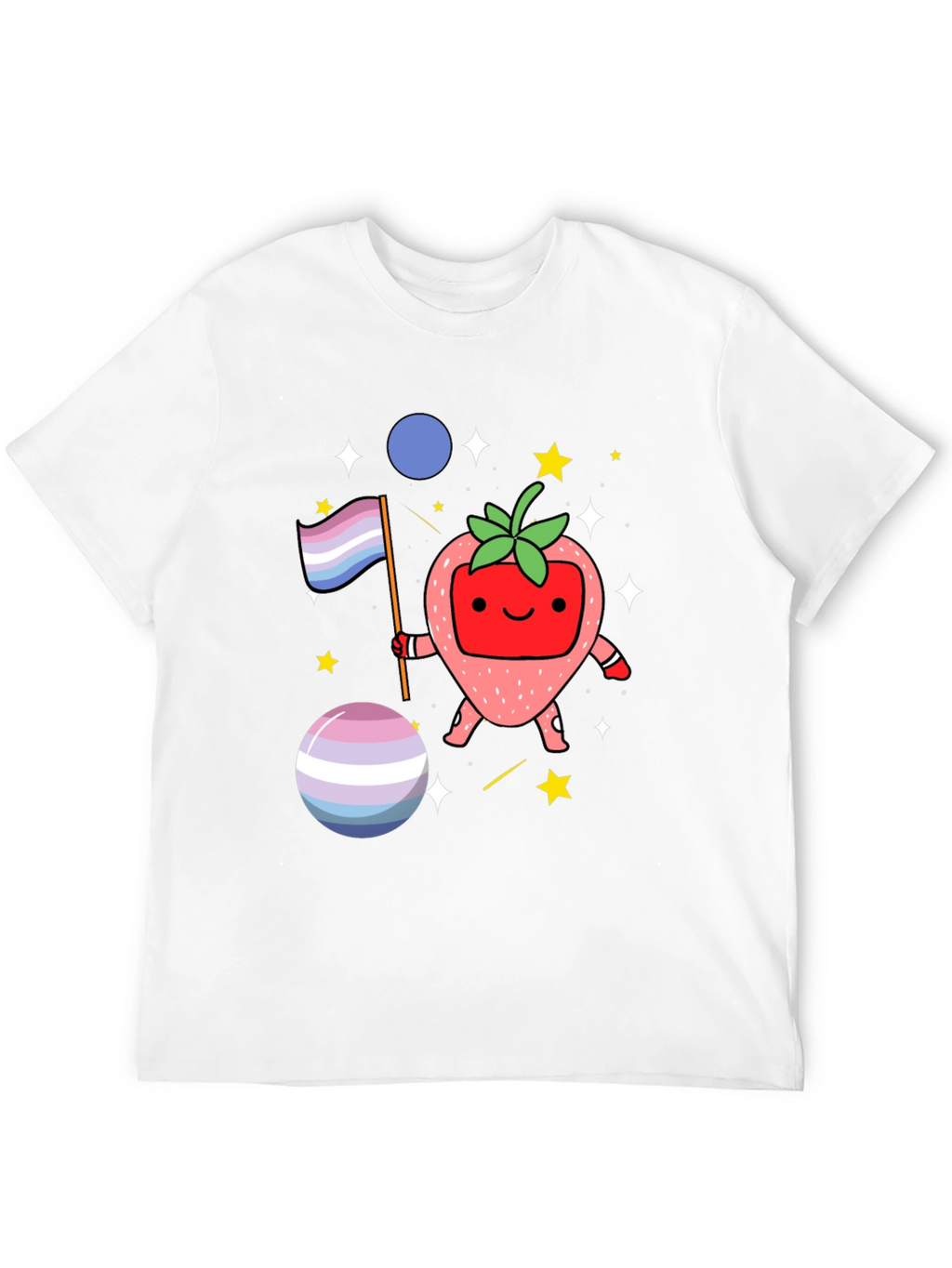 Strawberry LGBTQ+ Pride T-Shirt