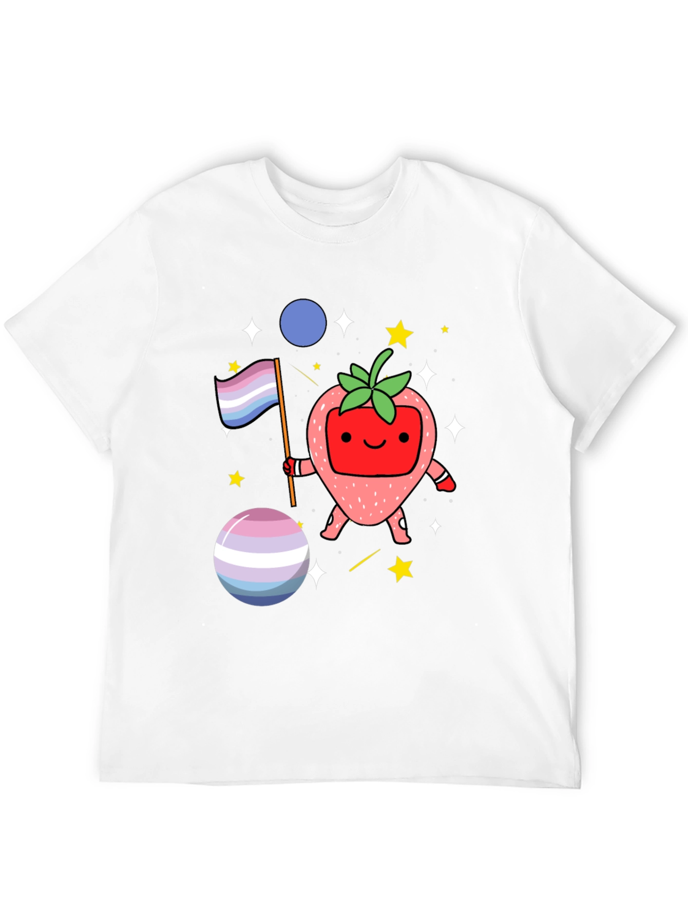 Strawberry LGBTQ+ Pride T-Shirt