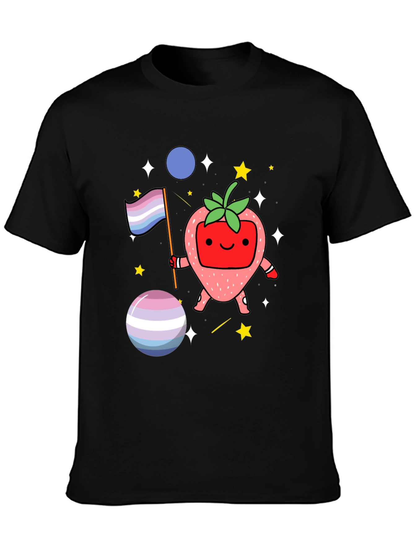 Strawberry LGBTQ+ Pride T-Shirt
